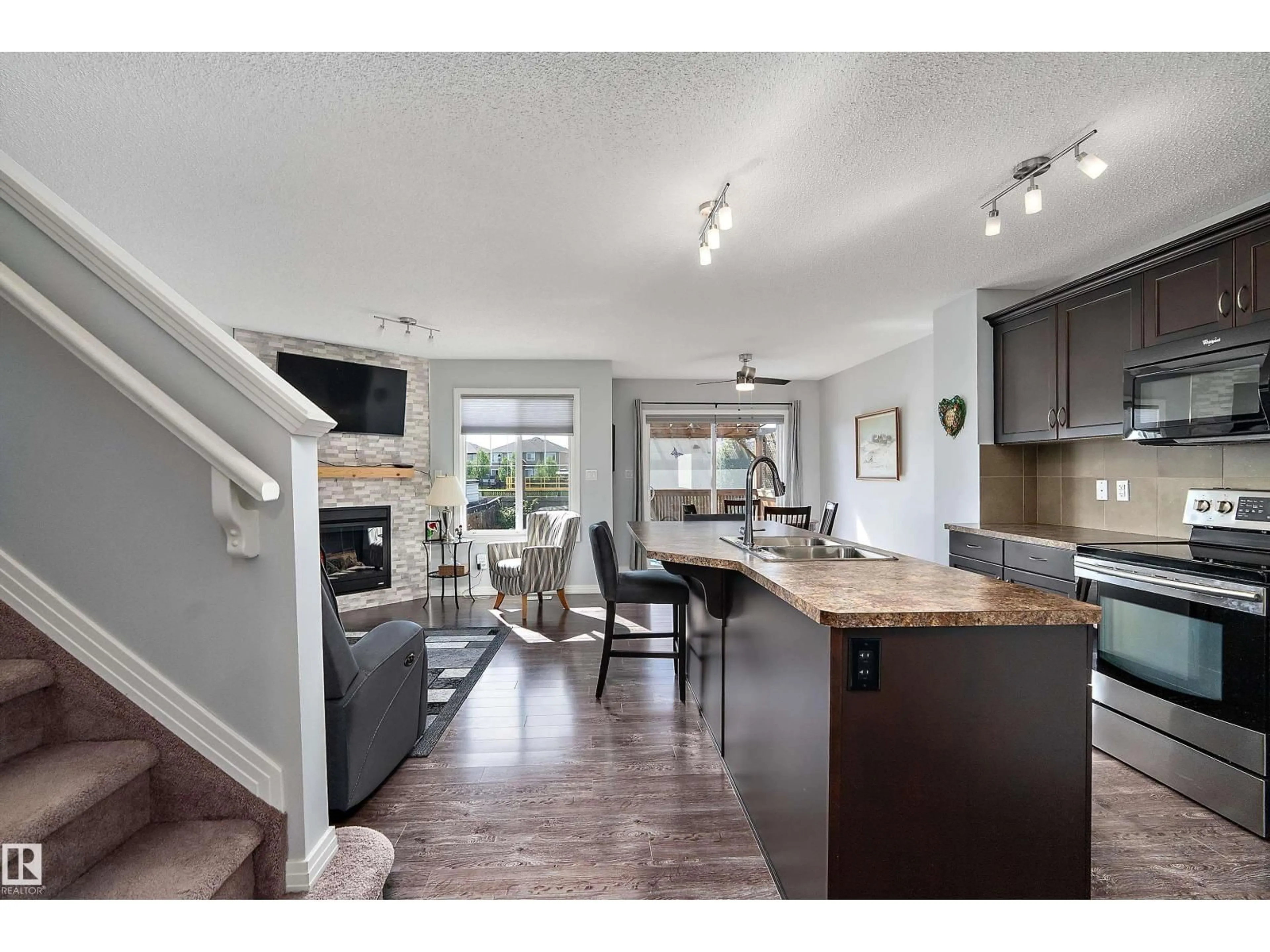 Open concept kitchen, unknown for 127 REED PL, Leduc Alberta T9E1B1