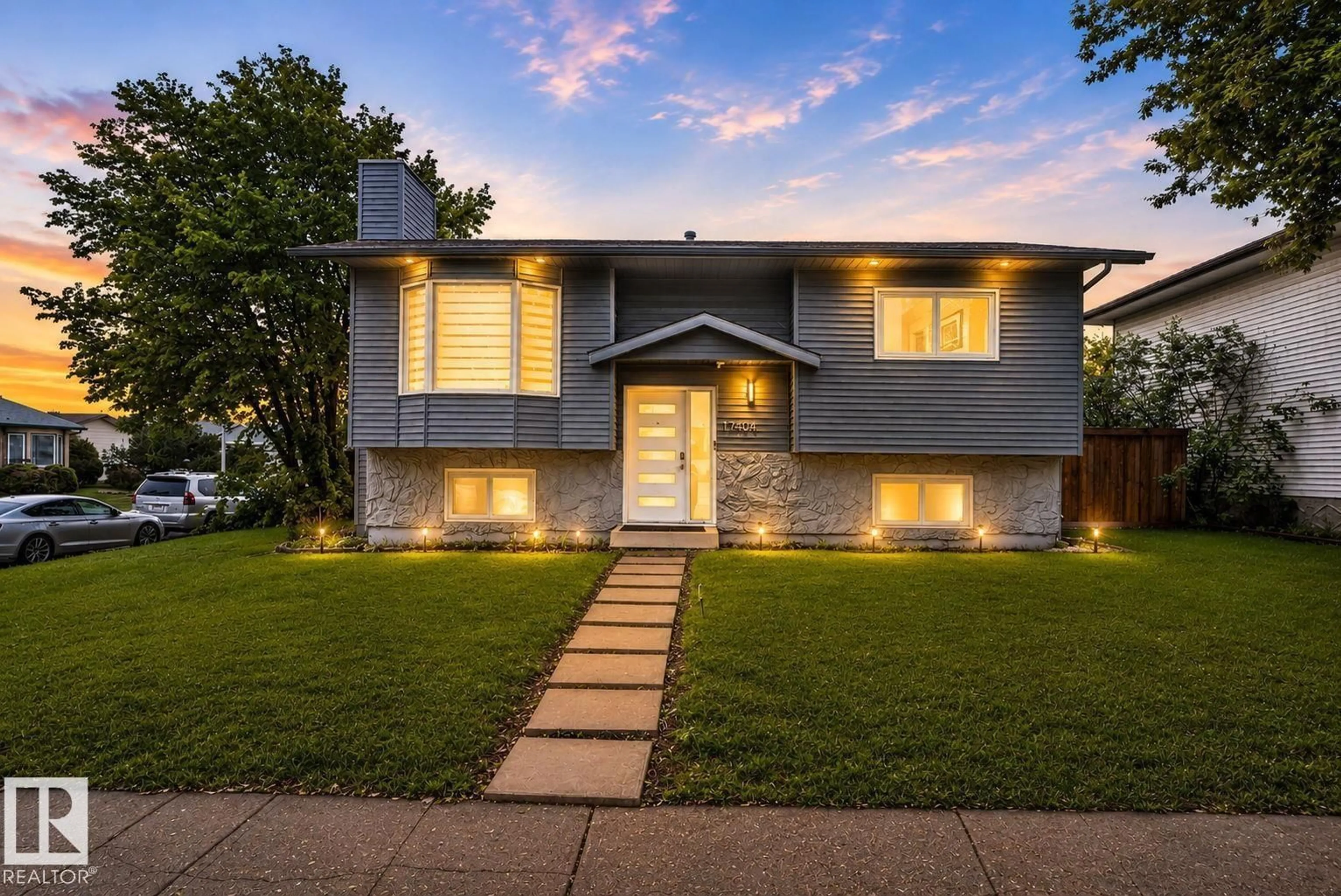 Home with brick exterior material, street for 17404 95 ST, Edmonton Alberta T5Z2B9