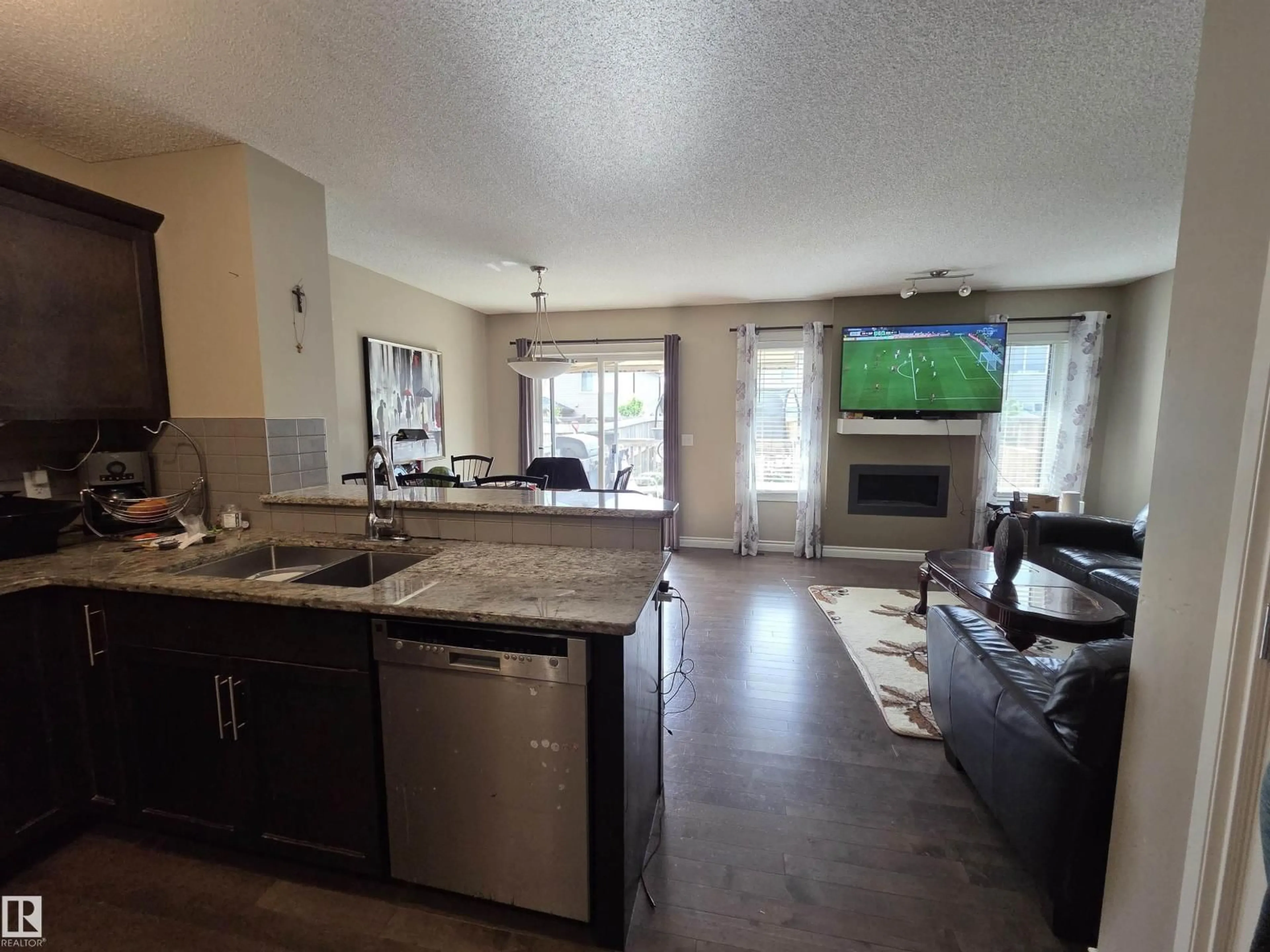 Open concept kitchen, unknown for 17250 73 ST, Edmonton Alberta T5Z0L3