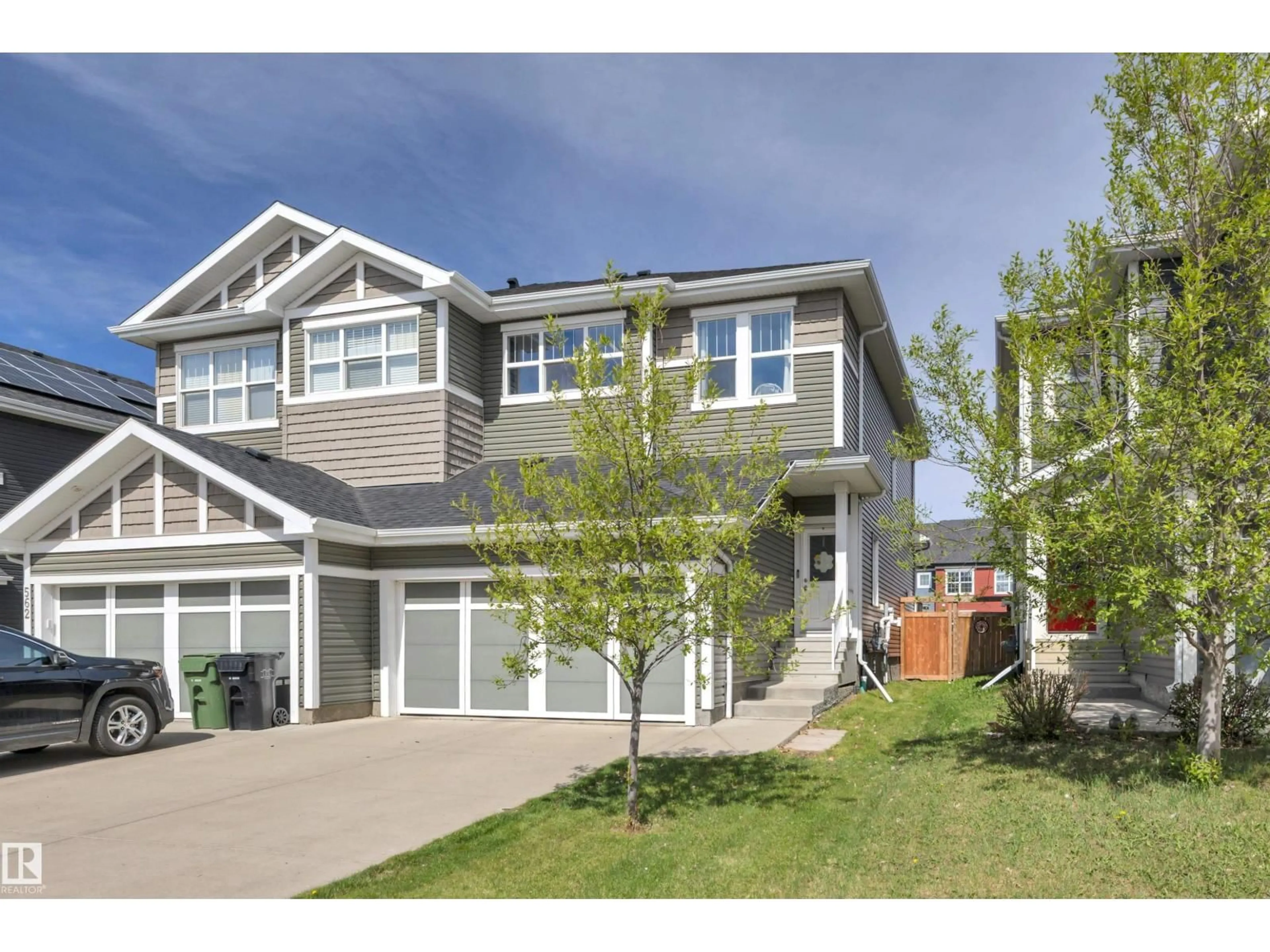Home with vinyl exterior material, street for 560 STURTZ LI, Leduc Alberta T9E1E3
