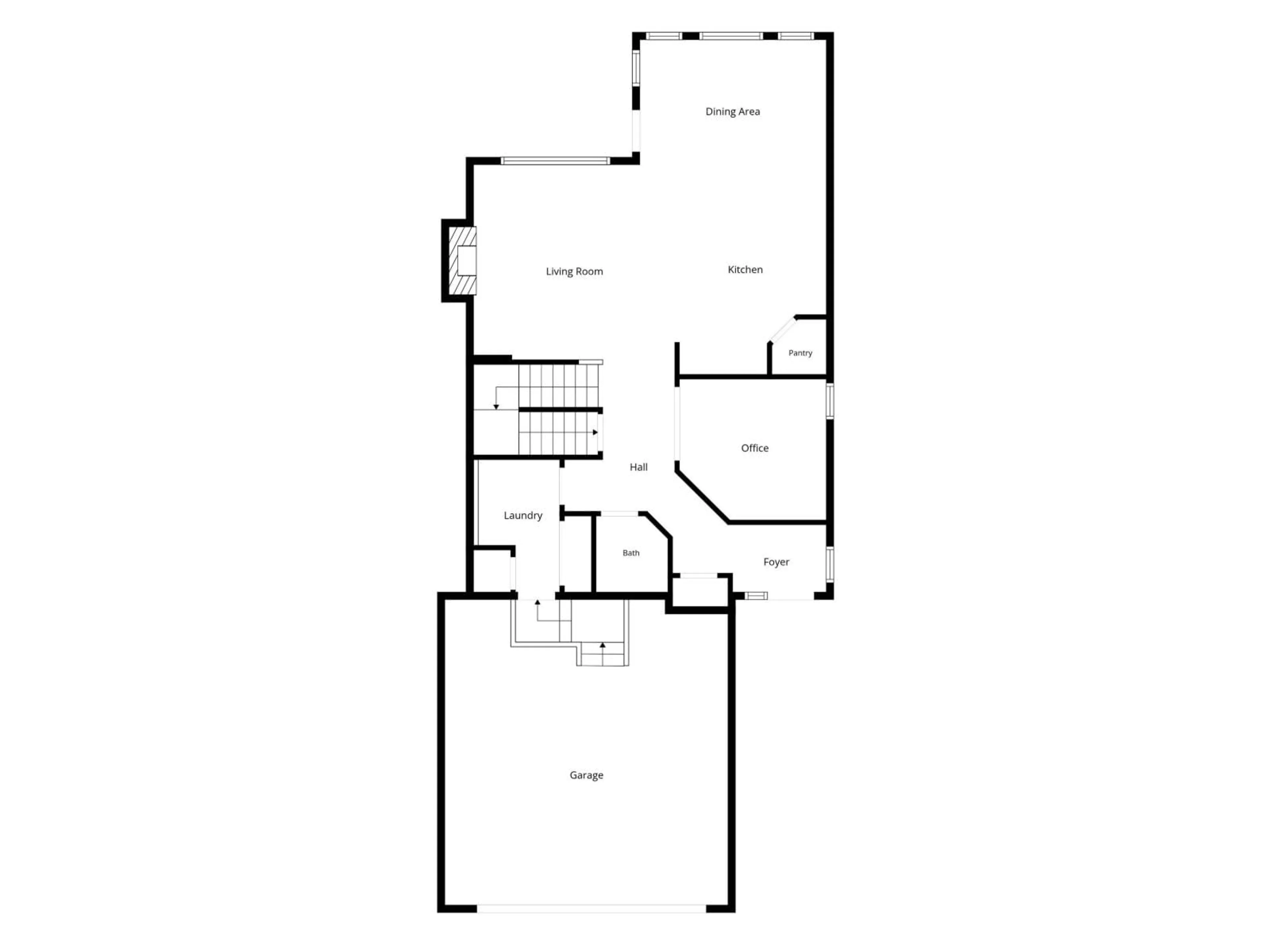 Floor plan for 11711 16 AVE SW, Edmonton Alberta T6W1M9