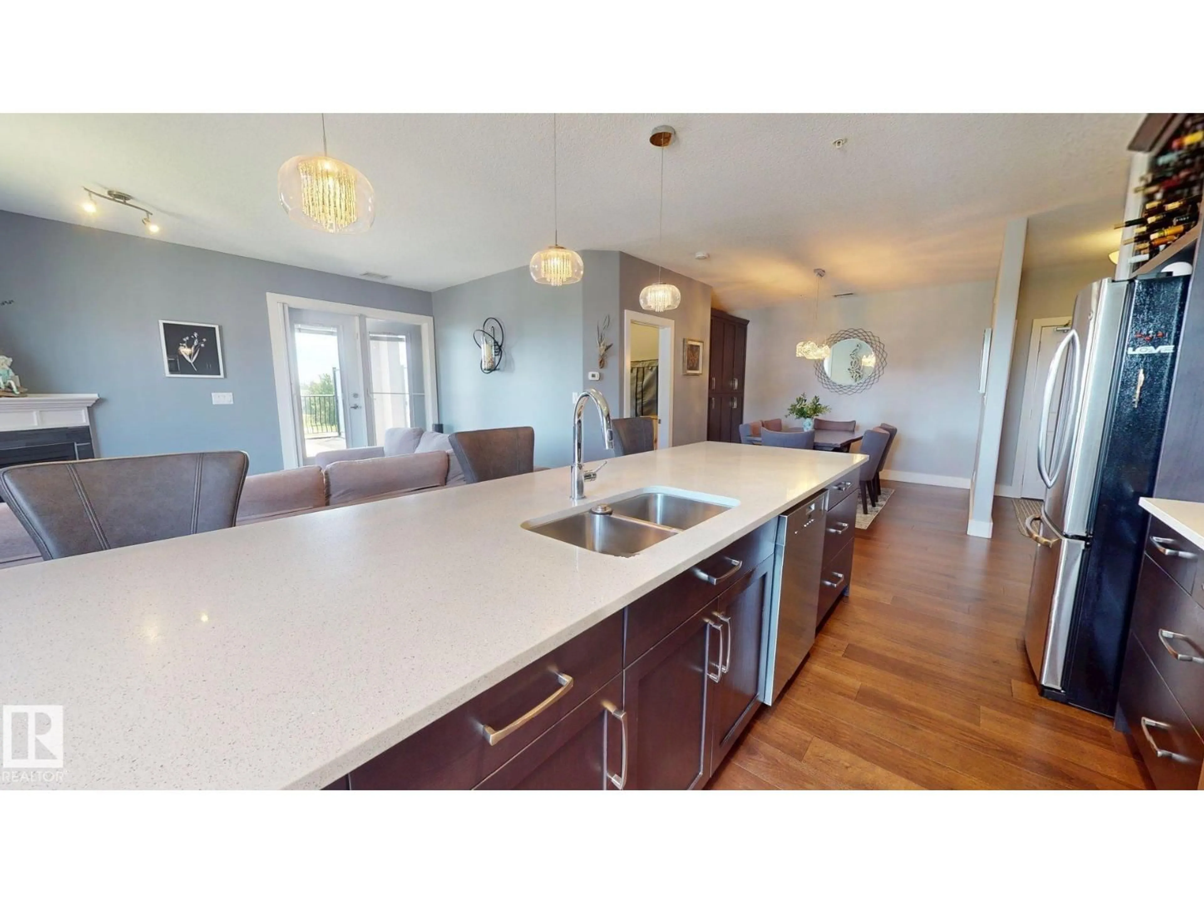 Open concept kitchen, unknown for 6079 - 355 MAYNARD WY, Edmonton Alberta T6R0S4