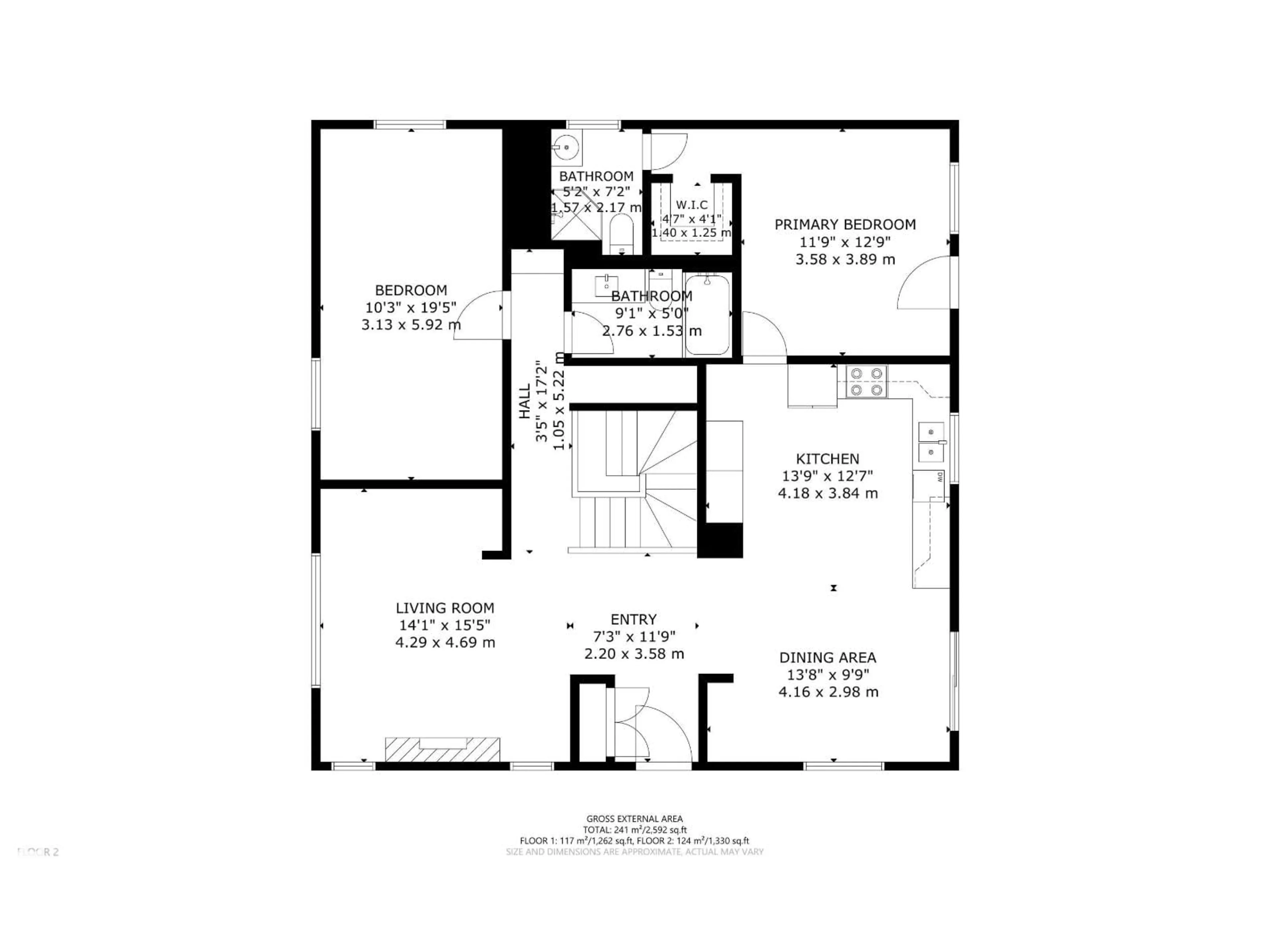 Floor plan for 53304 - 36 RGE ROAD 14, Rural Parkland County Alberta T7Y0C2