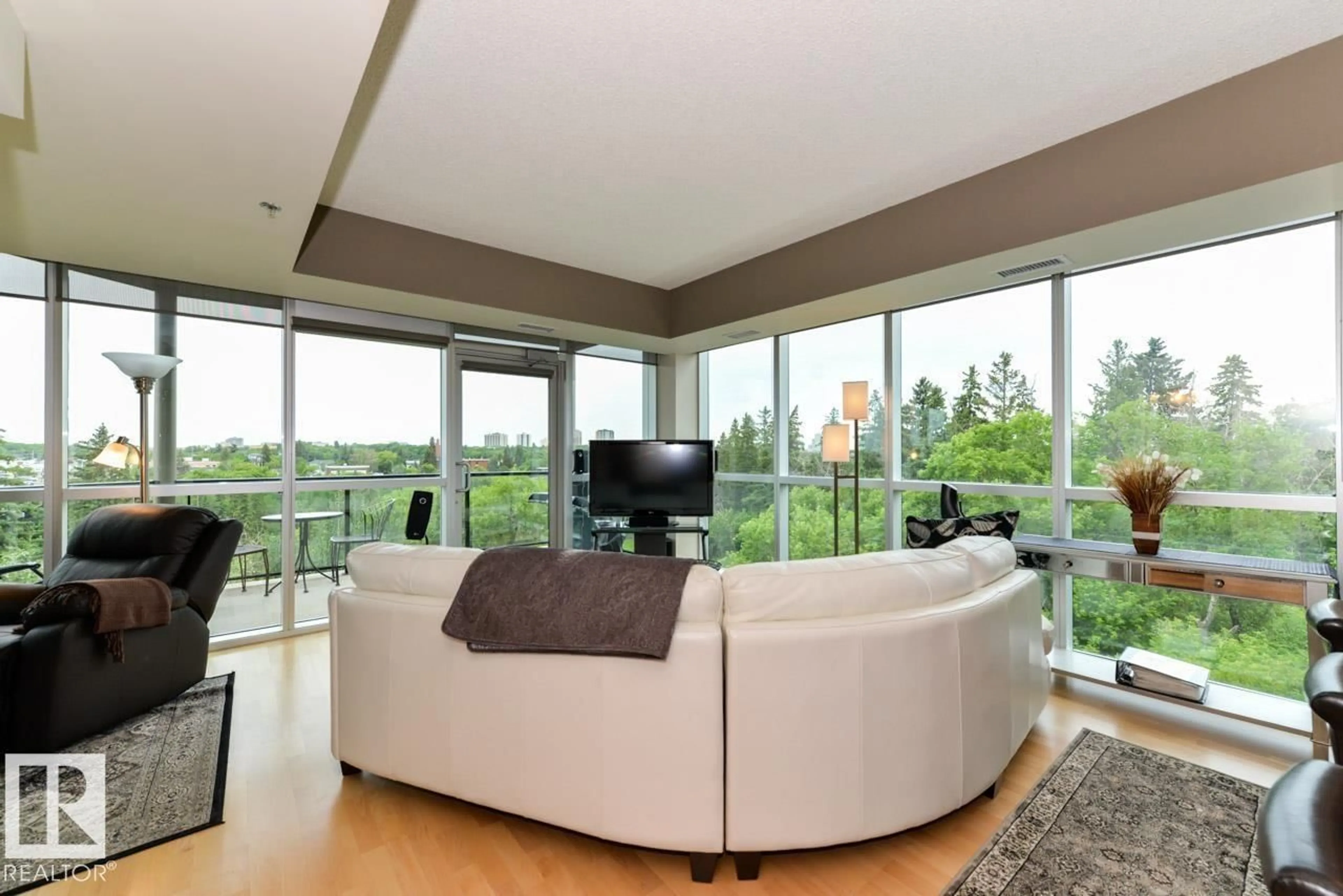 Living room with furniture, unknown for #302 - 9316 82 AV, Edmonton Alberta T6C0Z6