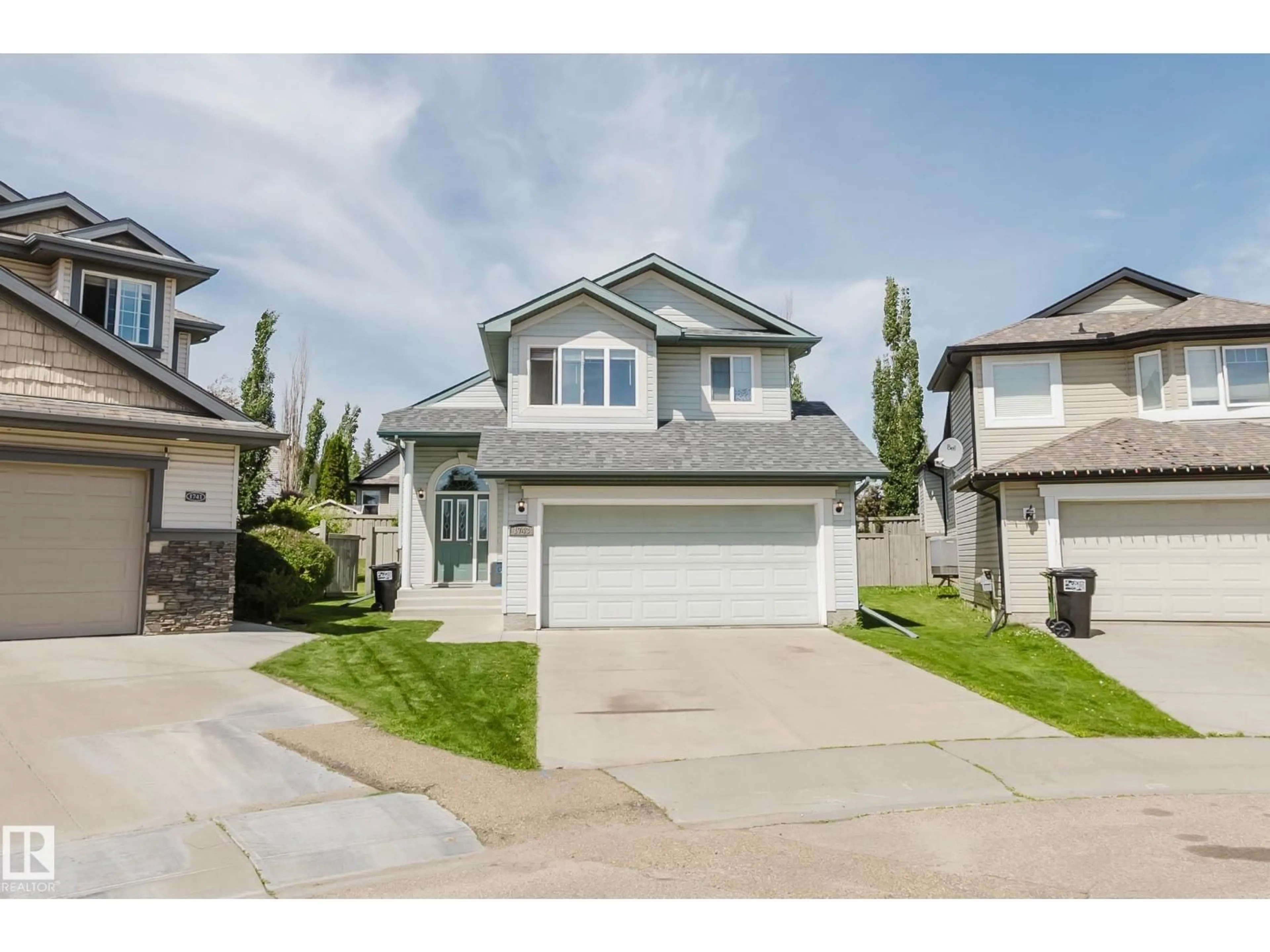 Home with vinyl exterior material, street for SW SW - 1743 MELROSE CR, Edmonton Alberta T6W0A3