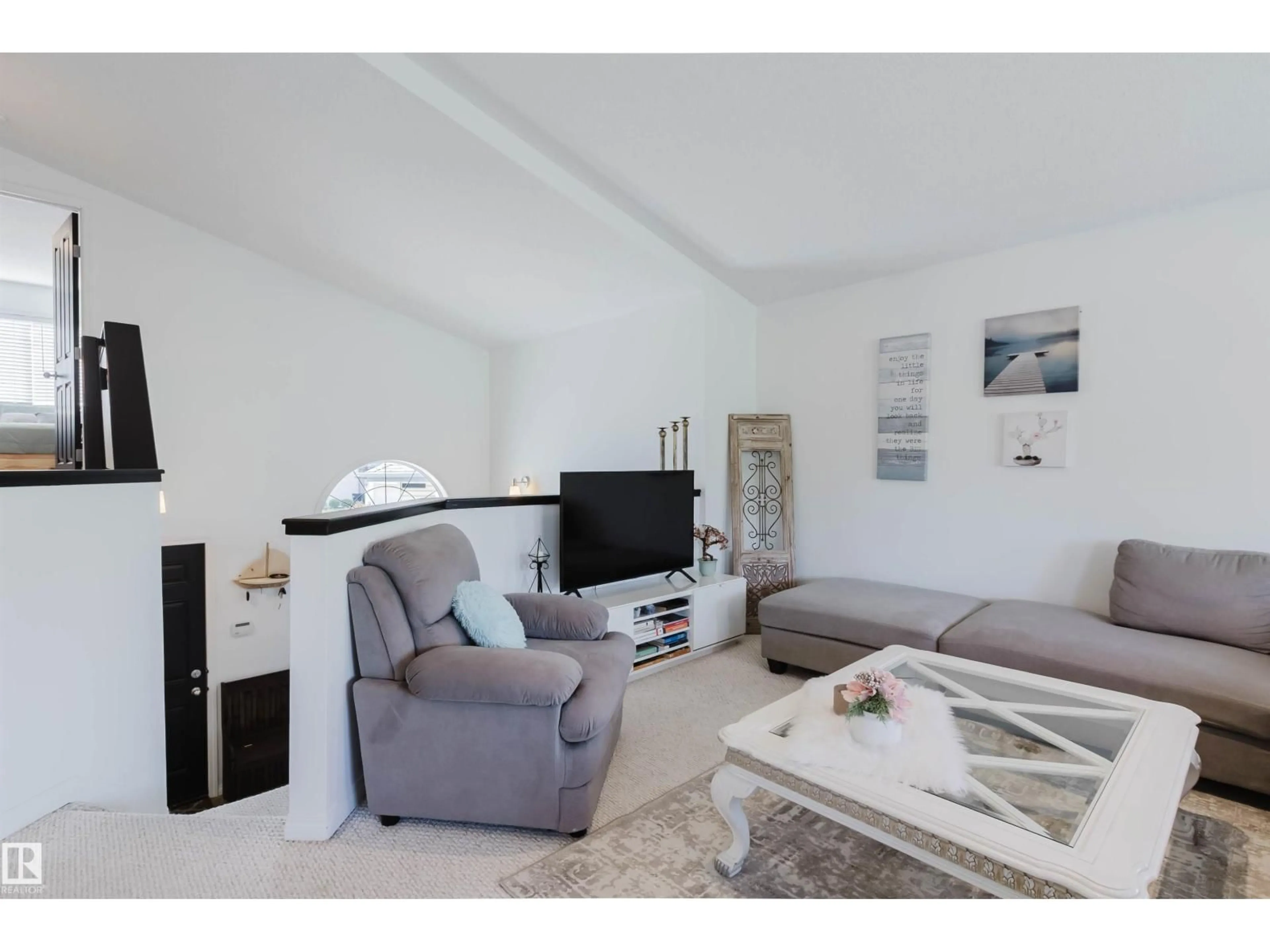 Living room with furniture, unknown for SW SW - 1743 MELROSE CR, Edmonton Alberta T6W0A3