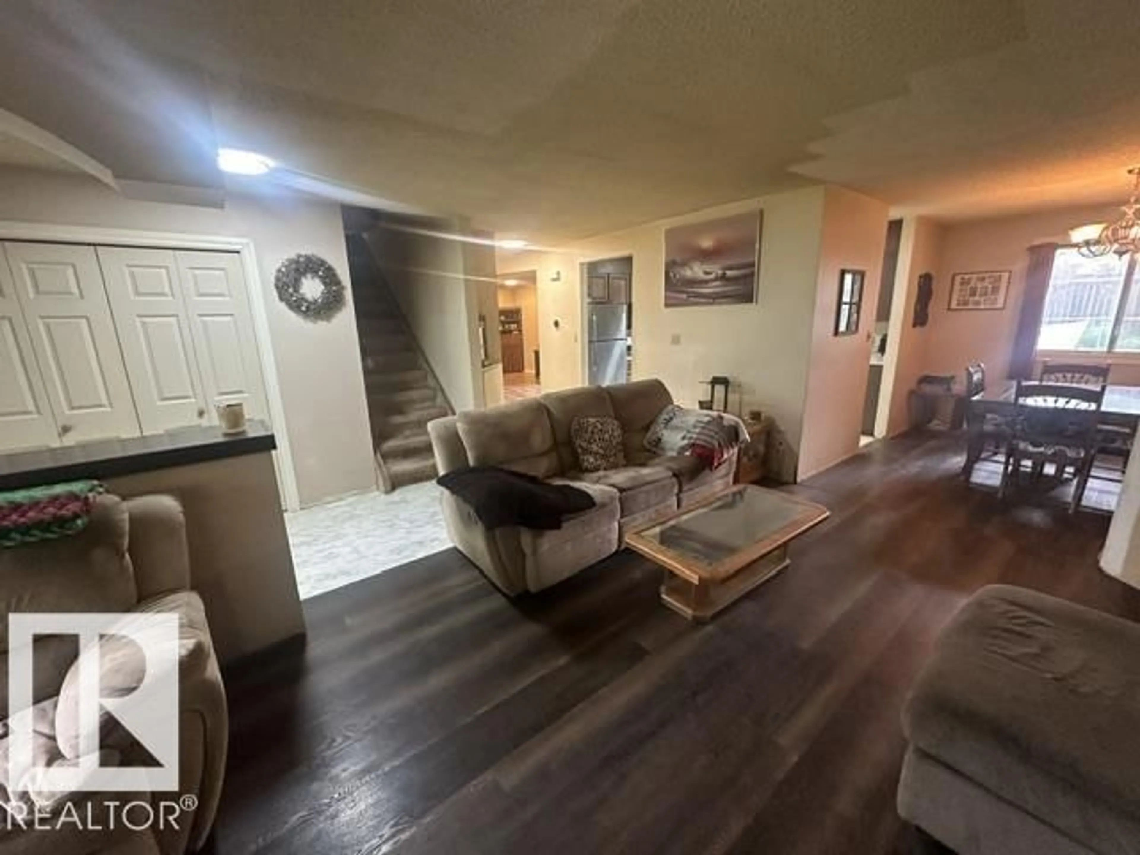 Living room with furniture, unknown for 25 WESTWOOD DR, St. Albert Alberta T8N3E3