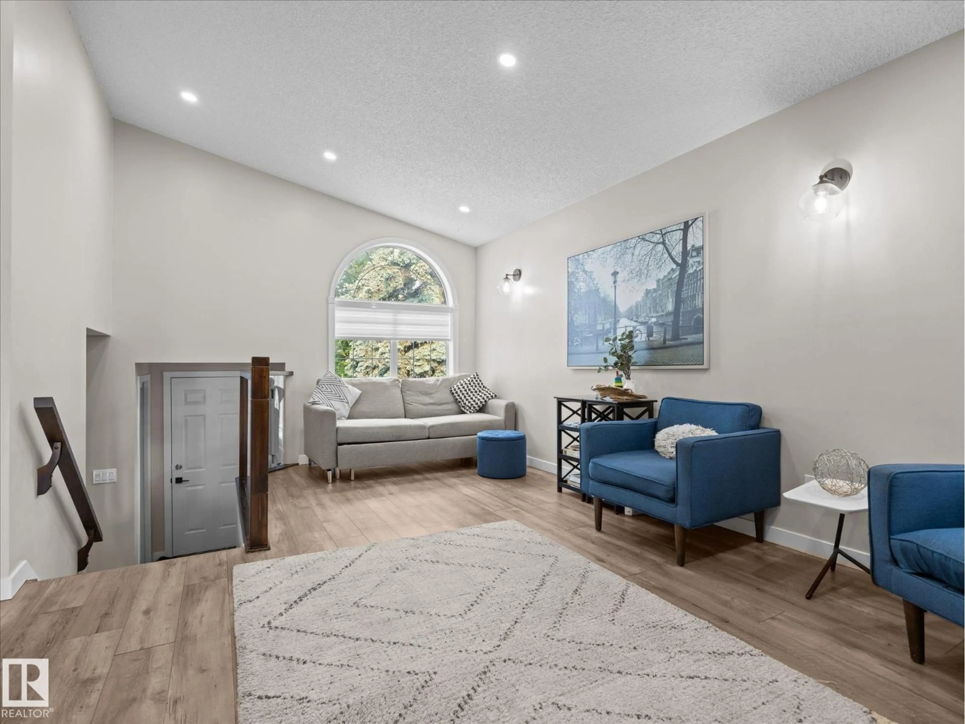 Living room with furniture, unknown for NW - 10109 80 ST, Edmonton Alberta T6A3H9