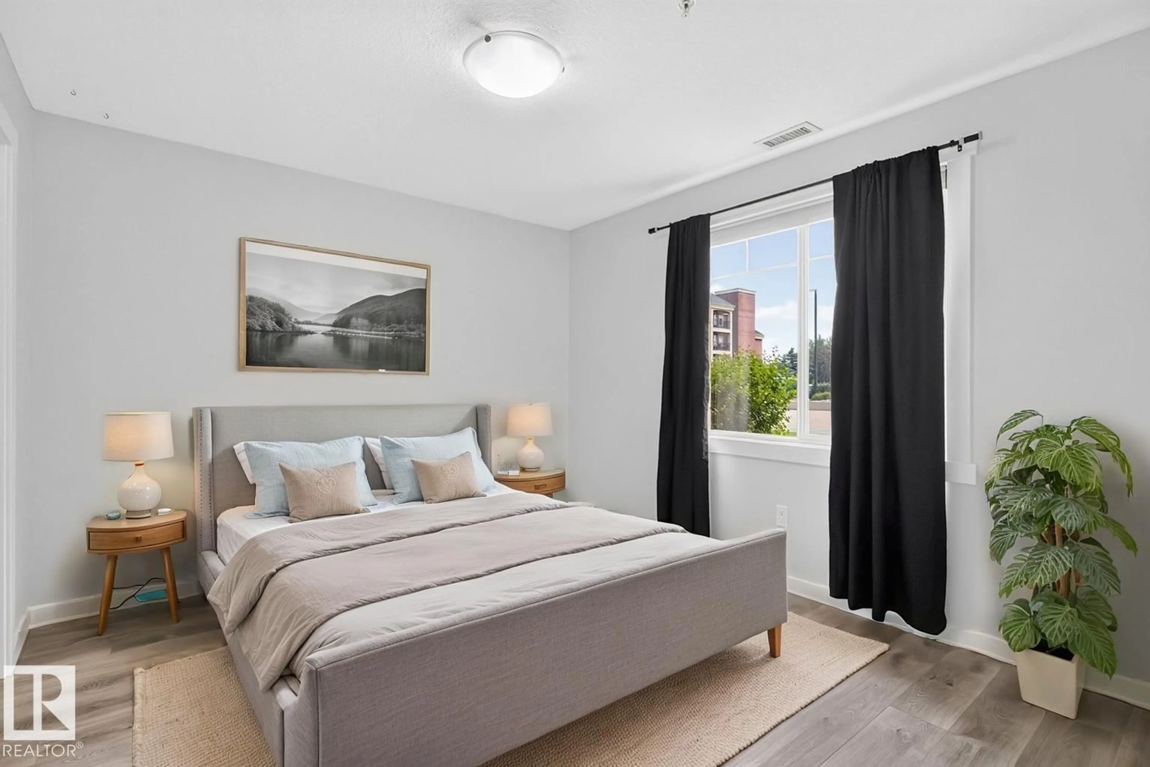 Bedroom with bed, unknown for #136 300 PALISADES WY, Sherwood Park Alberta T8H2T9