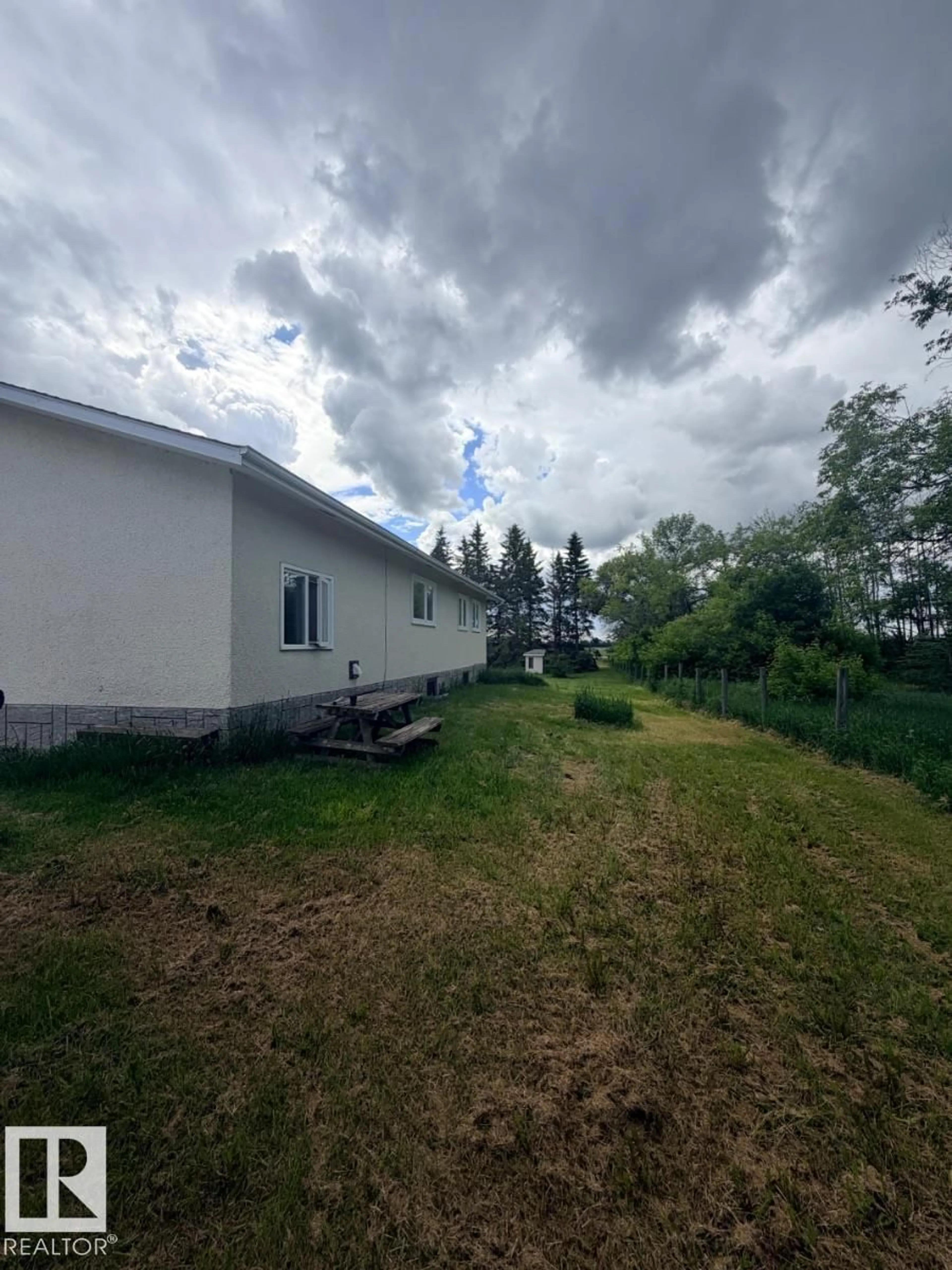 A pic from outside/outdoor area/front of a property/back of a property/a pic from drone, building for #2 - 24228 TWP ROAD 554, Rural Sturgeon County Alberta T0A0K5