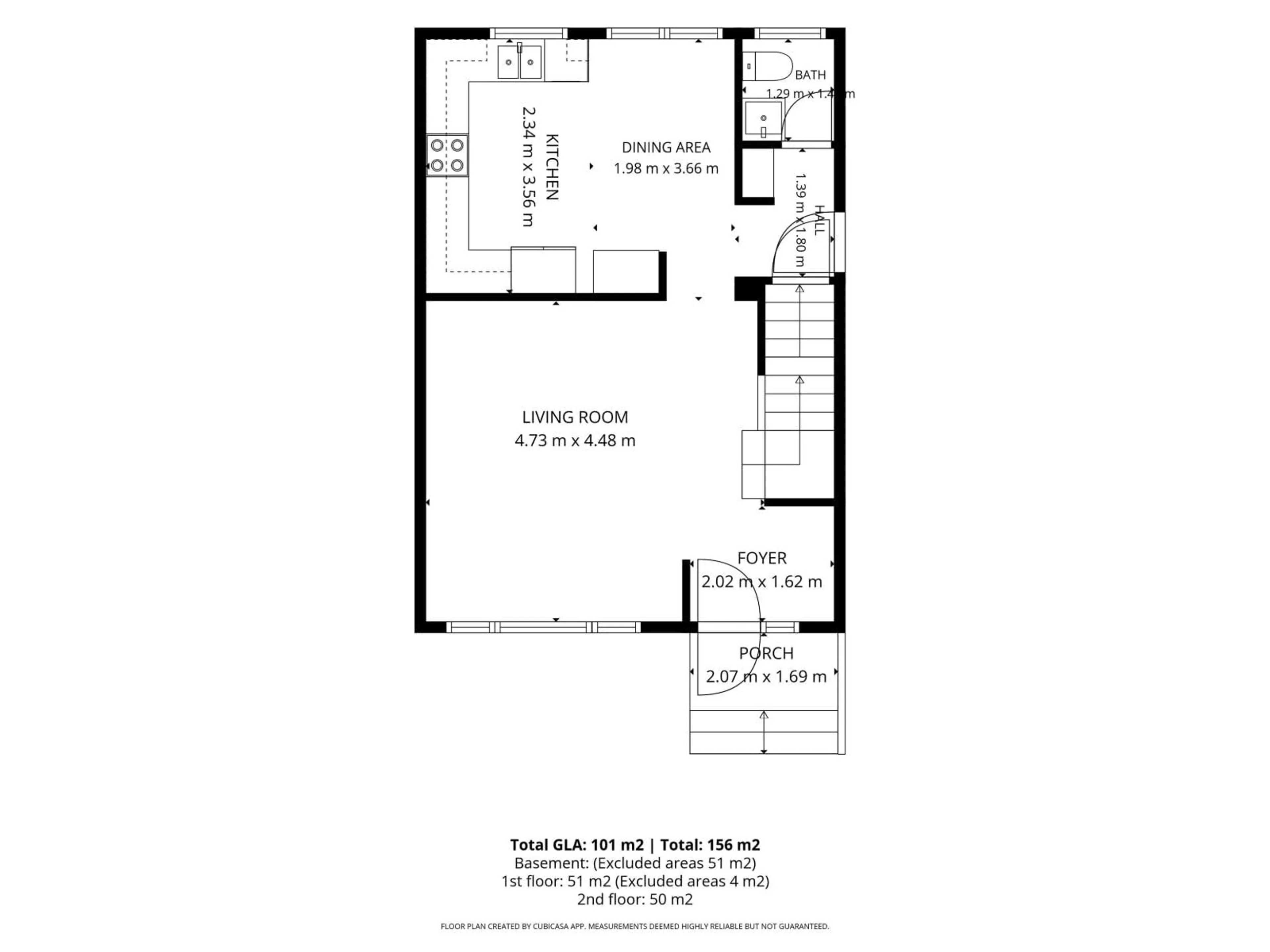 Floor plan for 9305 81A ST, Fort Saskatchewan Alberta T8L3M2