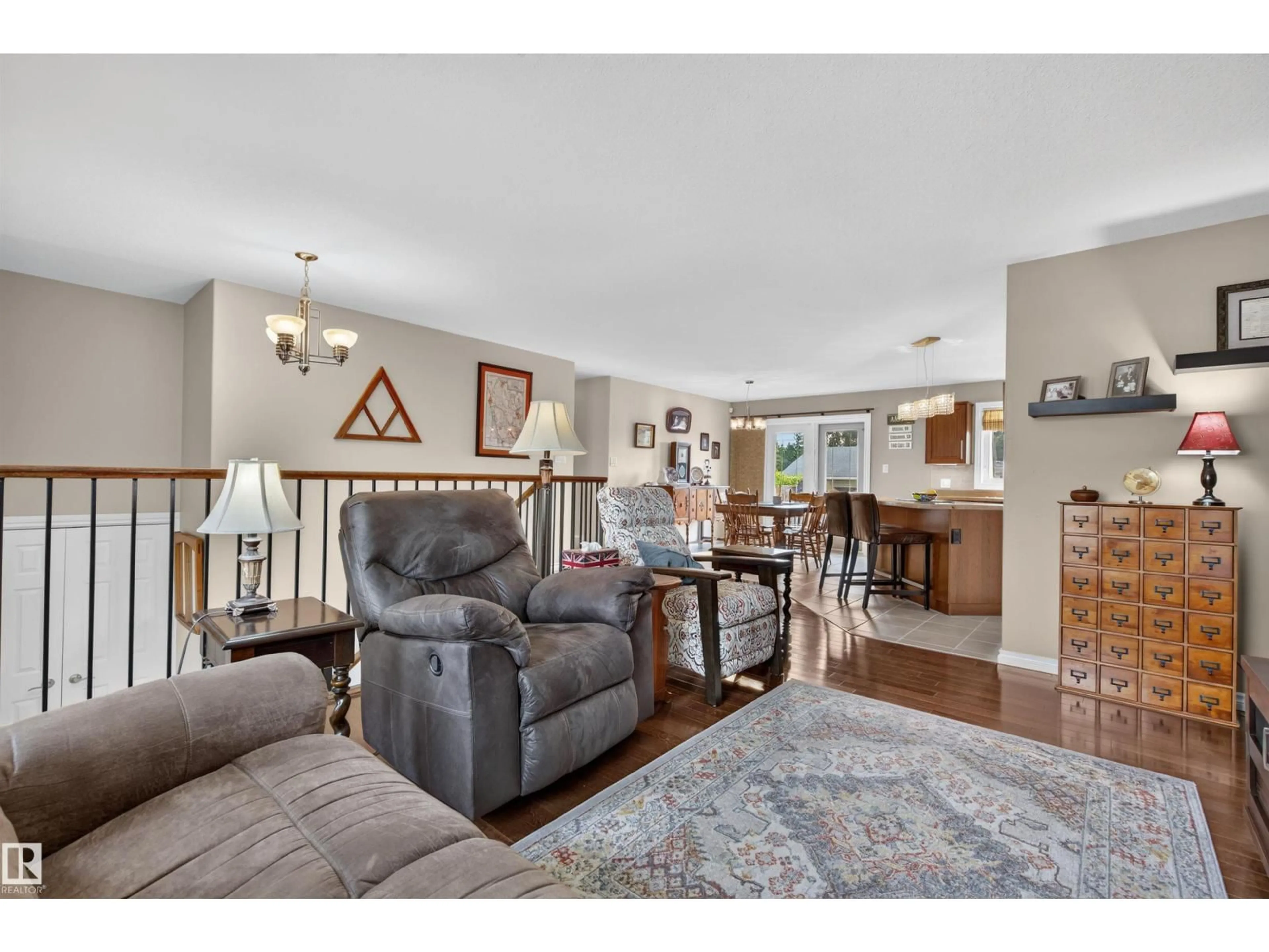 Living room with furniture, unknown for 210 23 ST, Cold Lake Alberta T9M0A8