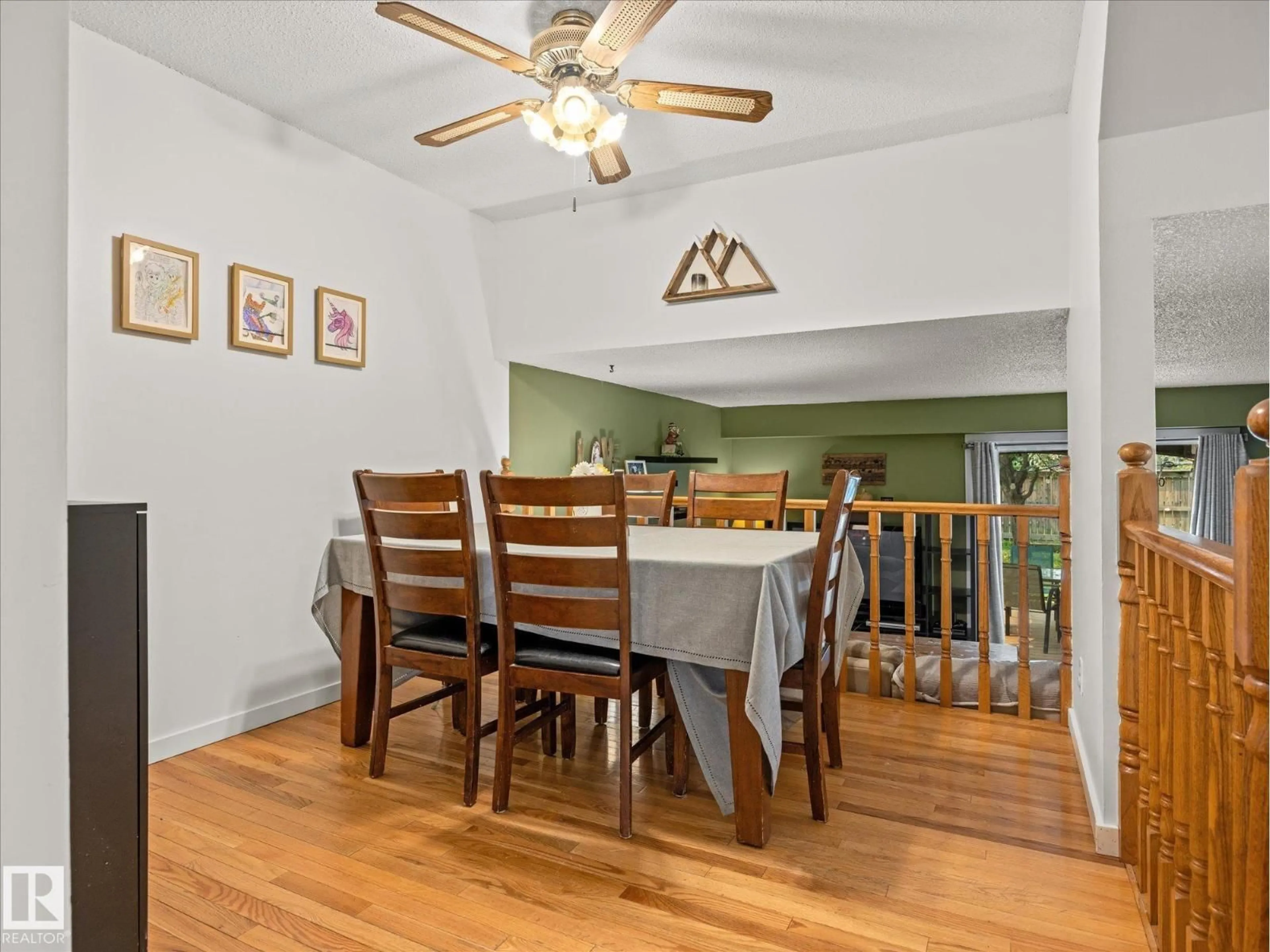 Dining room, wood/laminate floor for NW - 9014 184 ST, Edmonton Alberta T5T1R2