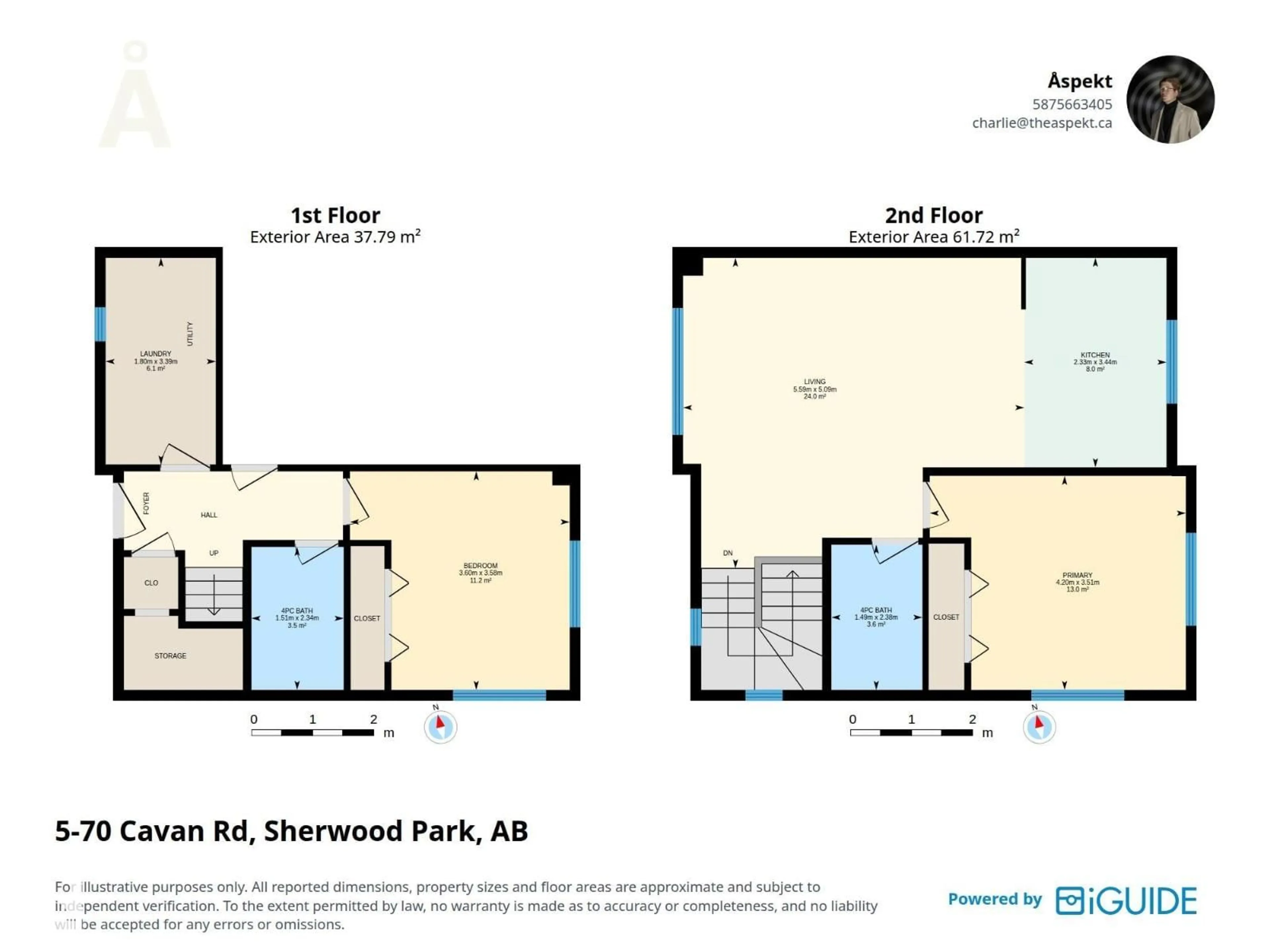 Floor plan for #5 - 70 CAVAN RD, Sherwood Park Alberta T8H2W9