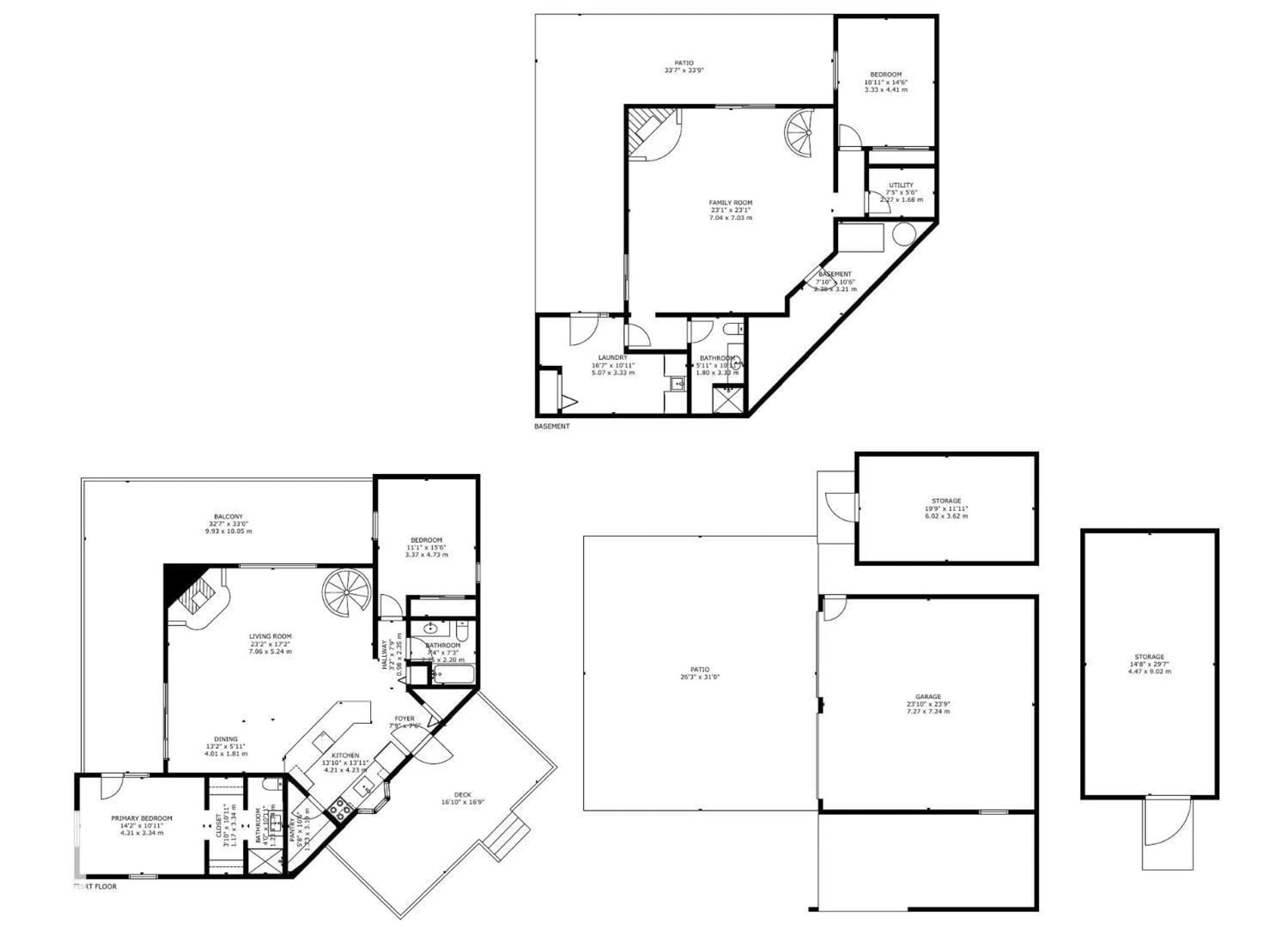 Floor plan for 52214 RGE ROAD 12, Rural Parkland County Alberta T7Y2B8