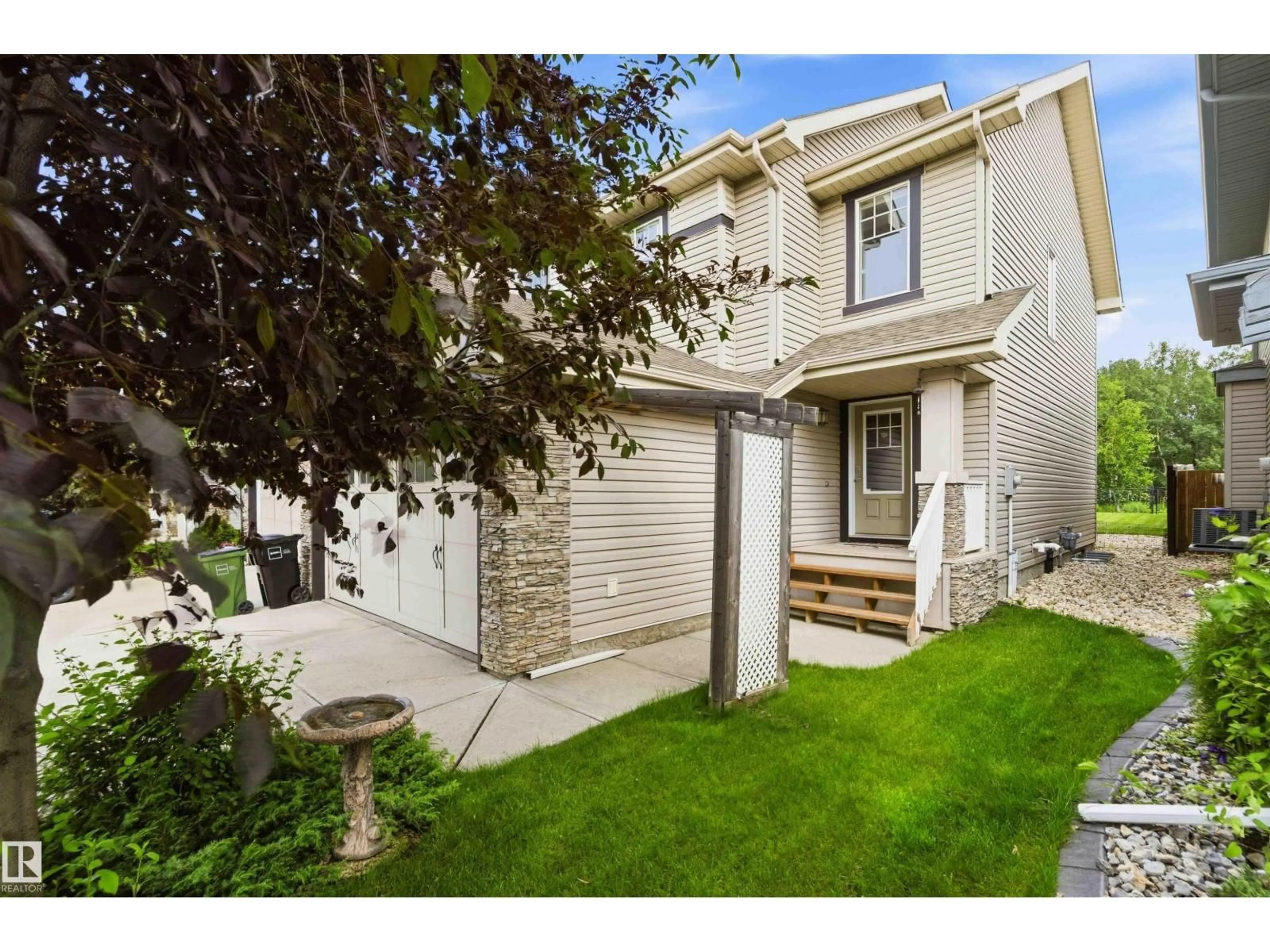 Home with vinyl exterior material, street for 20032 131 AV, Edmonton Alberta T5S0E2