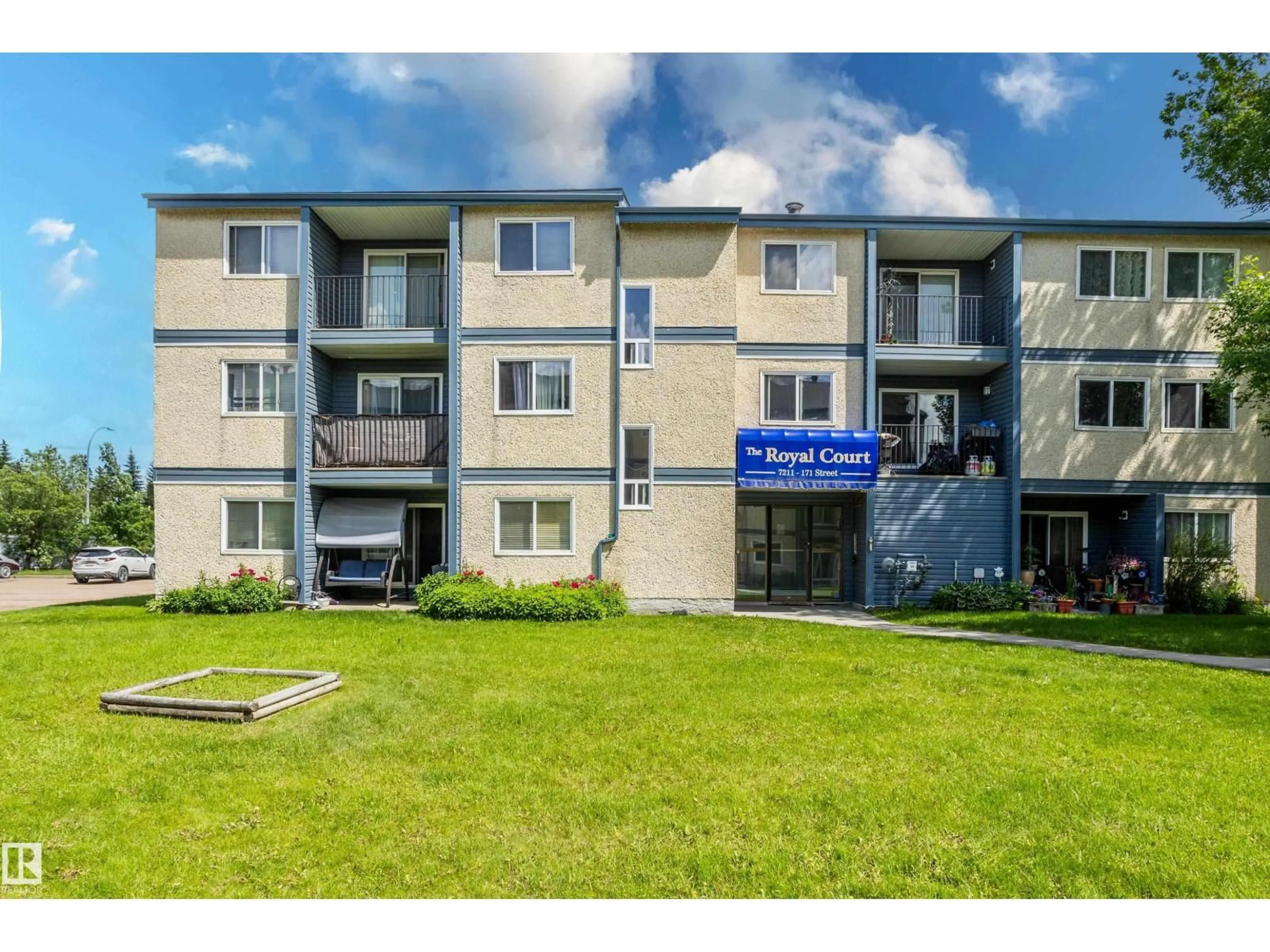 A pic from outside/outdoor area/front of a property/back of a property/a pic from drone, unknown for 202 - 7211 171 ST, Edmonton Alberta T5T2R1
