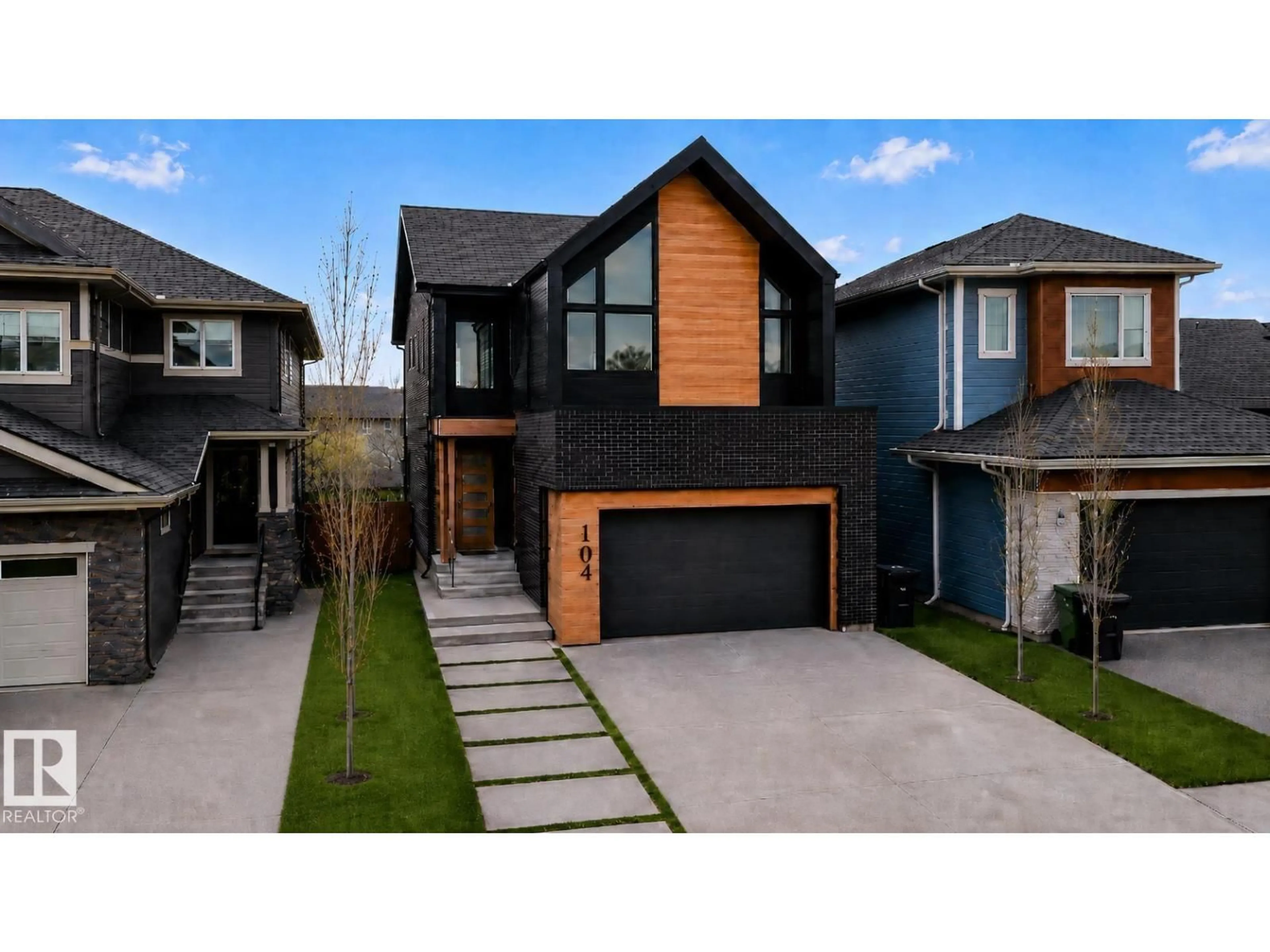 Home with brick exterior material, street for 104 EDGEWATER CI, Leduc Alberta T9E1K5