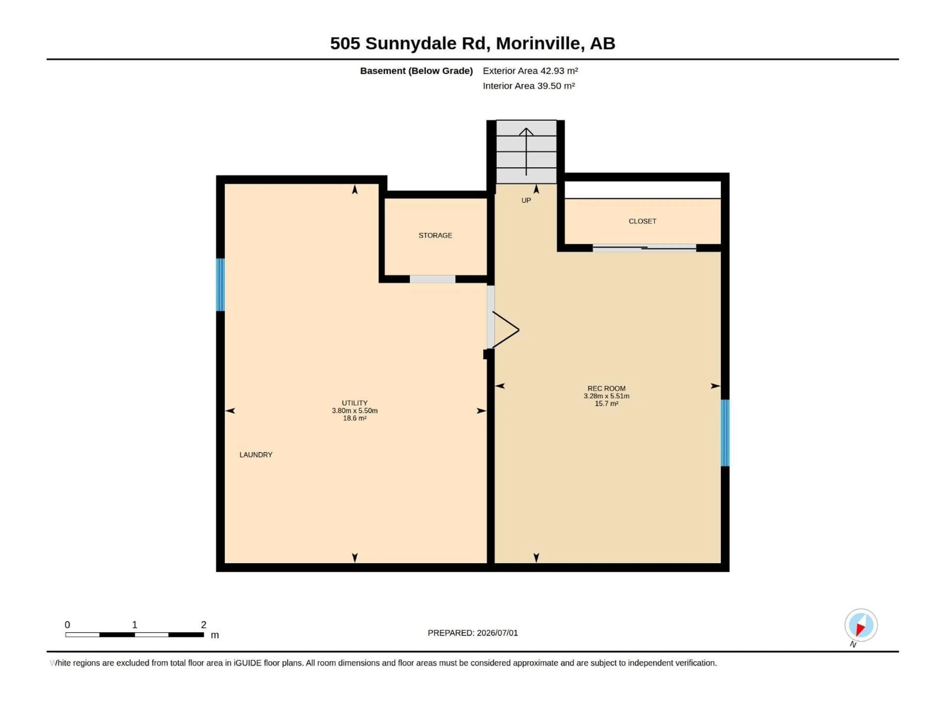 Floor plan for 505 SUNNYDALE RD, Morinville Alberta T8R1B4