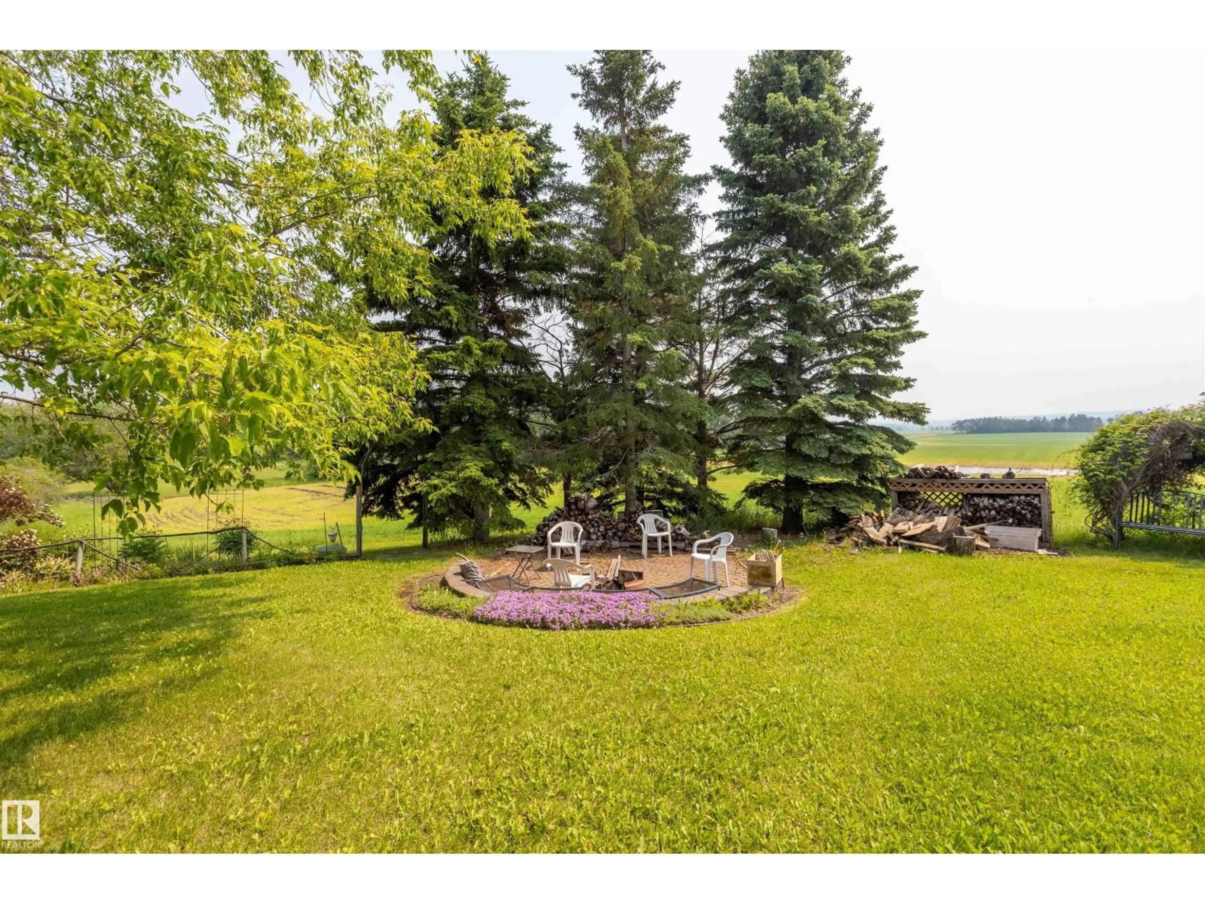 A pic from outside/outdoor area/front of a property/back of a property/a pic from drone, water/lake/river/ocean view for 59228 RG RD 11, Rural Westlock County Alberta T7P2P6