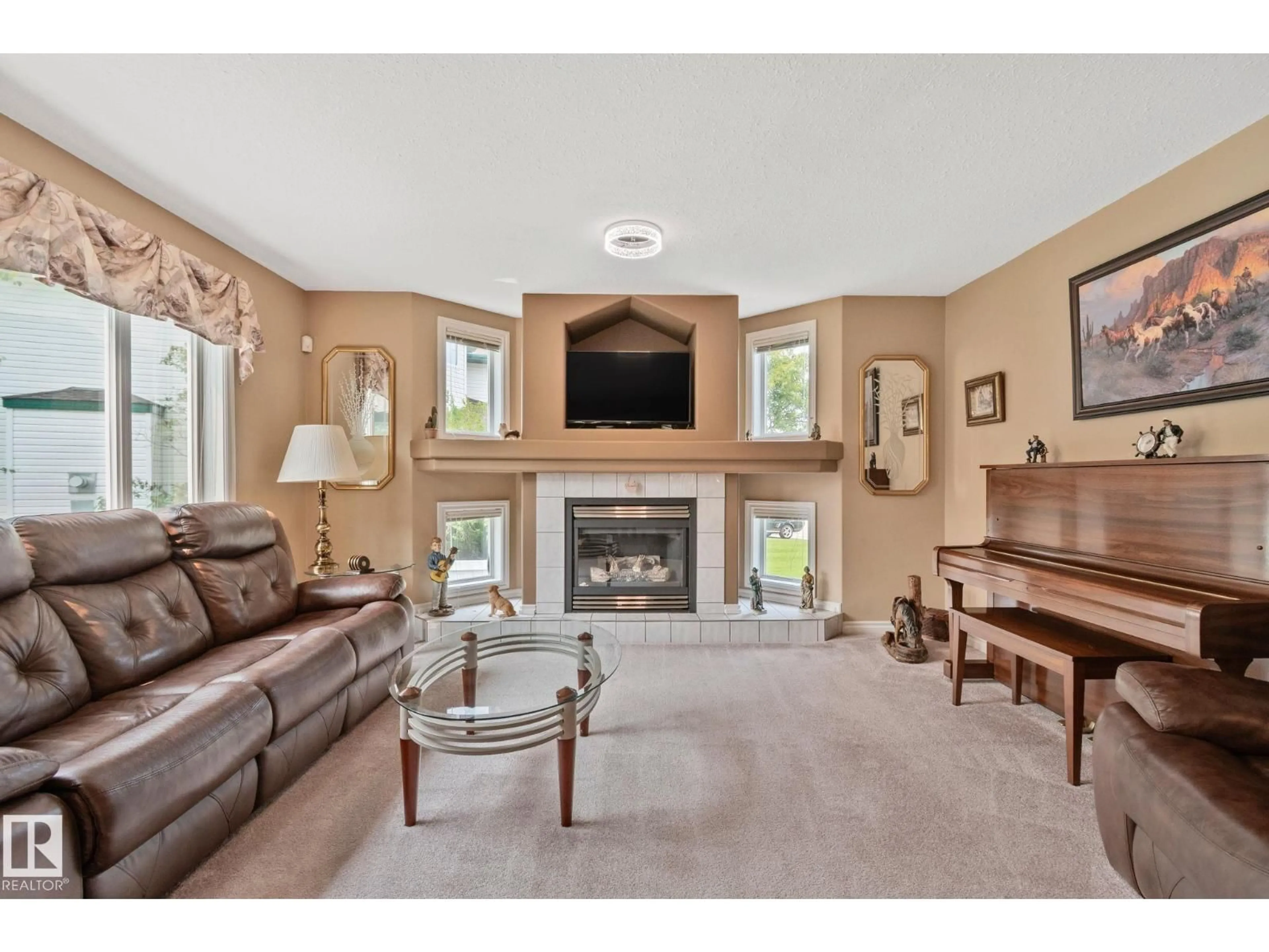 Living room with furniture, unknown for 38 RIVARD CR, Beaumont Alberta T4X1L6