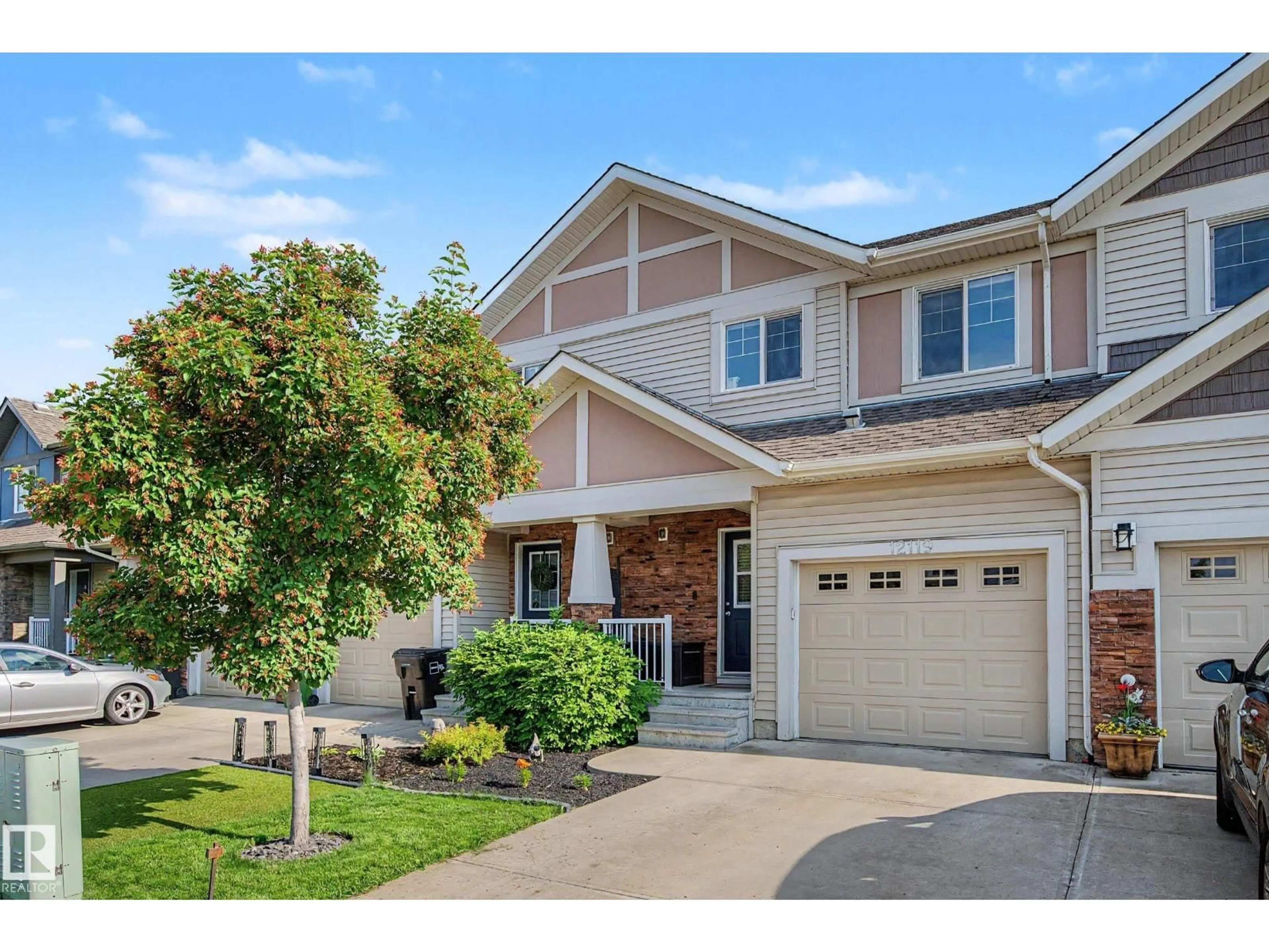 Home with vinyl exterior material, street for 12119 167A AV, Edmonton Alberta T5X0G4