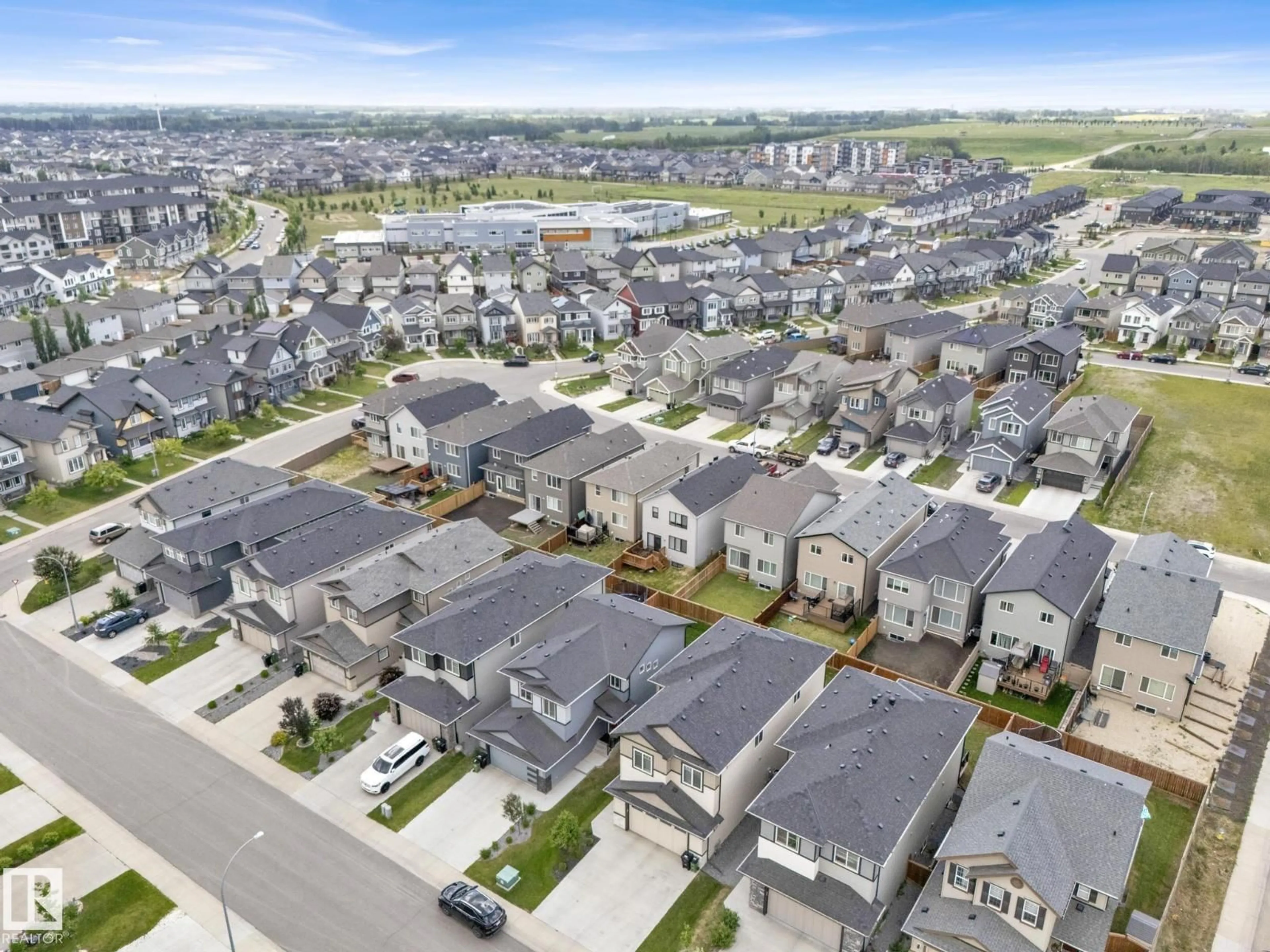 A pic from outside/outdoor area/front of a property/back of a property/a pic from drone, street for 9832 225 ST, Edmonton Alberta T5T7C1