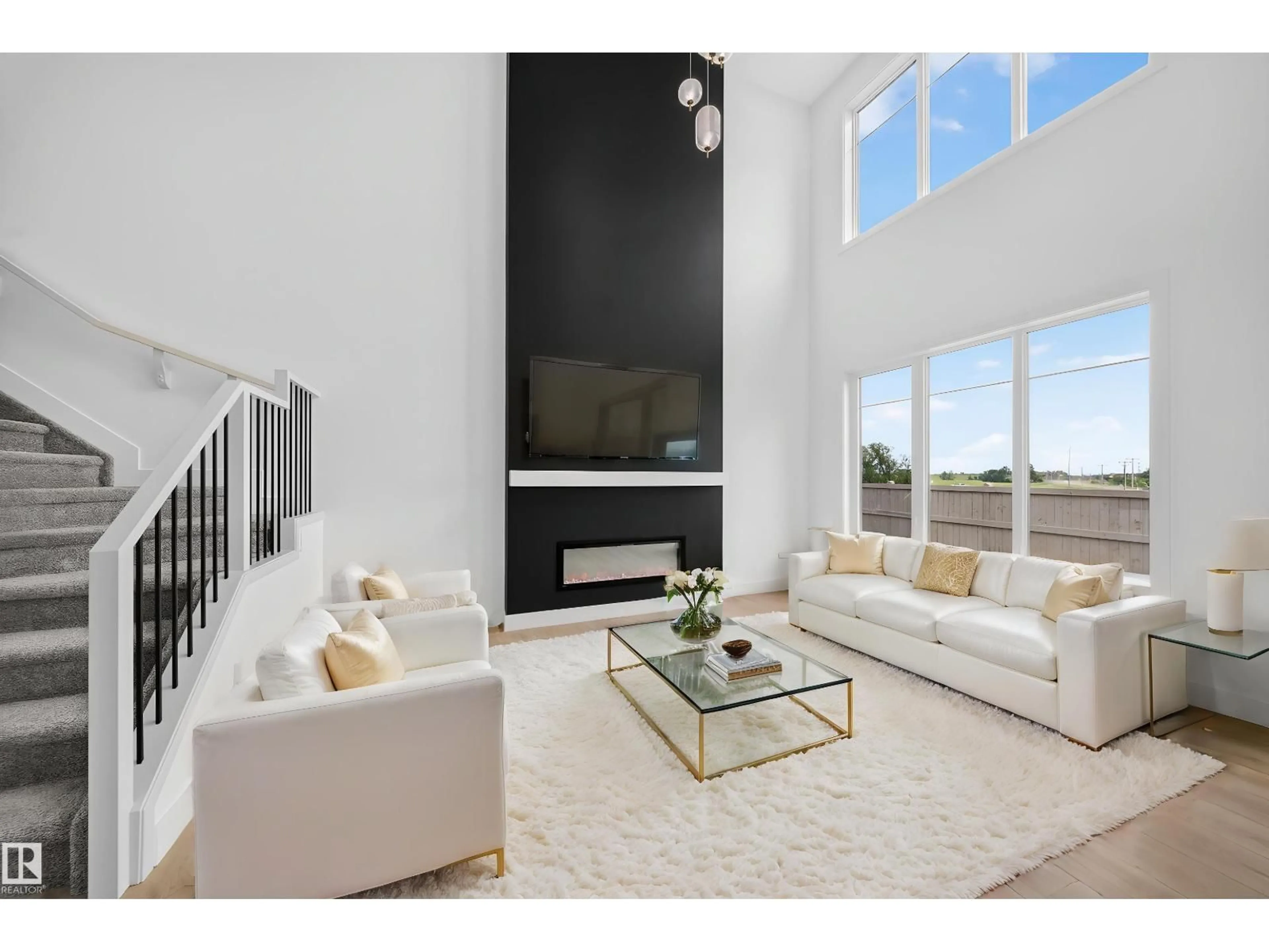 Living room with furniture, unknown for 803 30 AV, Edmonton Alberta T6T2V3