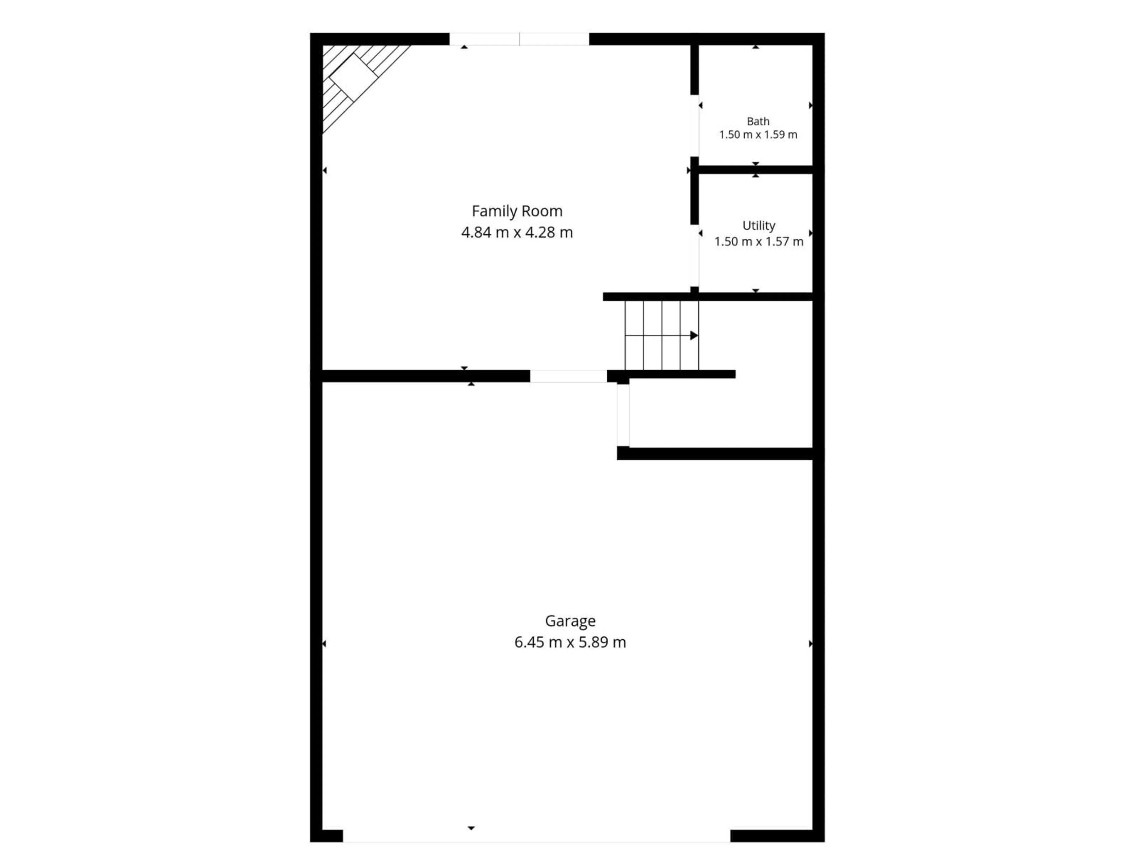 Floor plan for 32 - 2419 133 AV, Edmonton Alberta T5A5A5