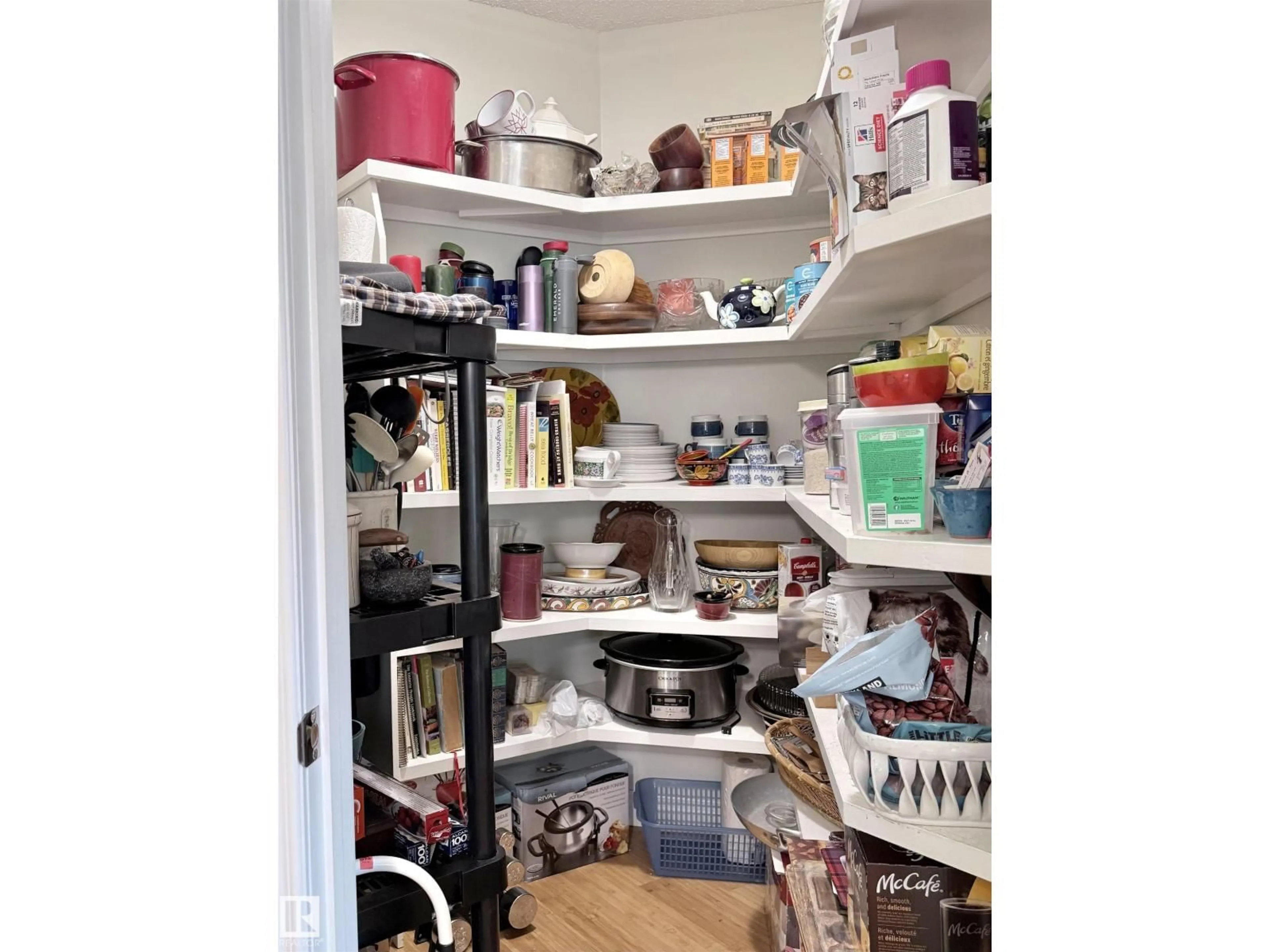 Storage room or clothes room or walk-in closet for 3 - 403 PERRON ST, St. Albert Alberta T8N5Z5