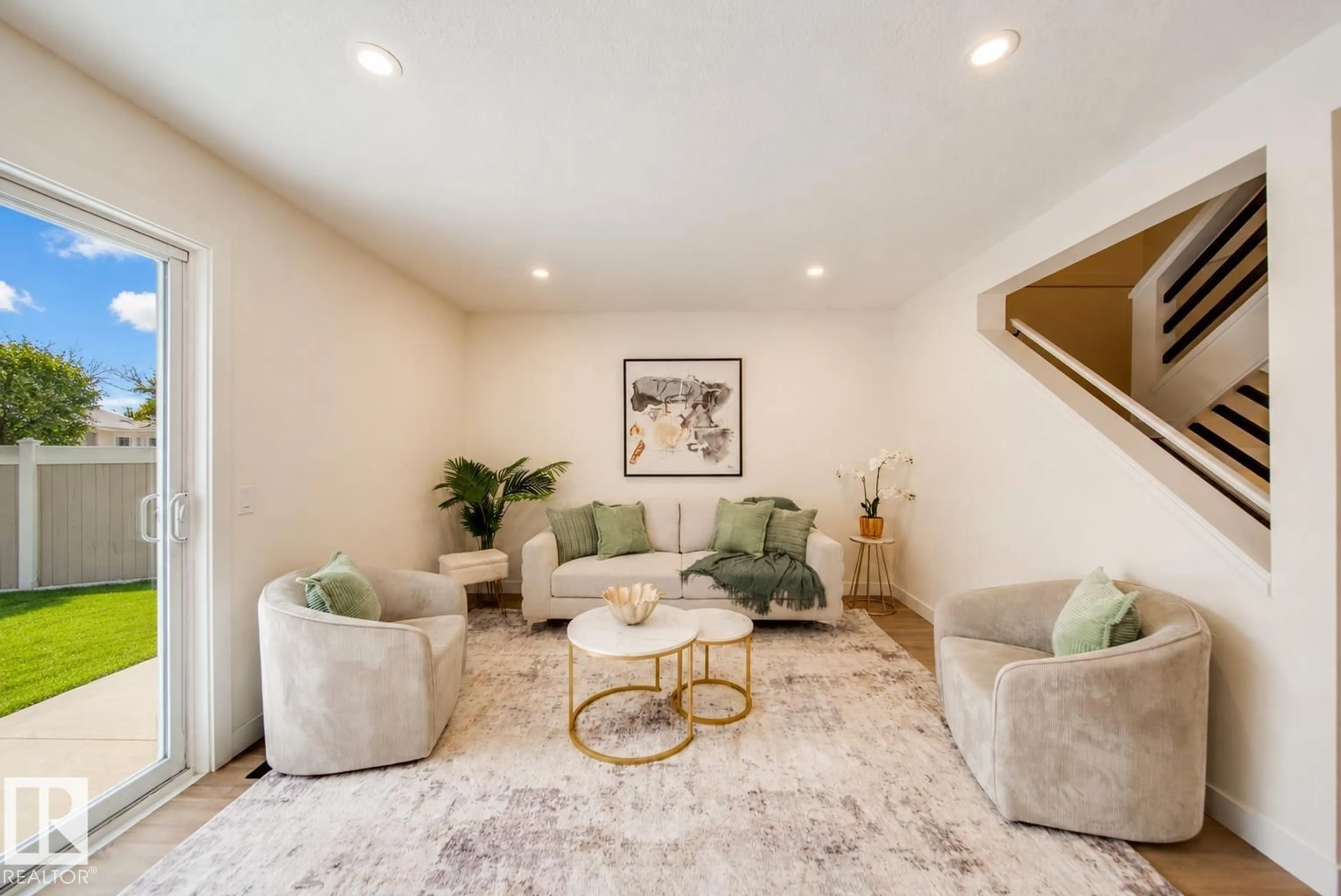 Living room with furniture, unknown for 125 WOODBOROUGH WY, Edmonton Alberta T5Y1N2