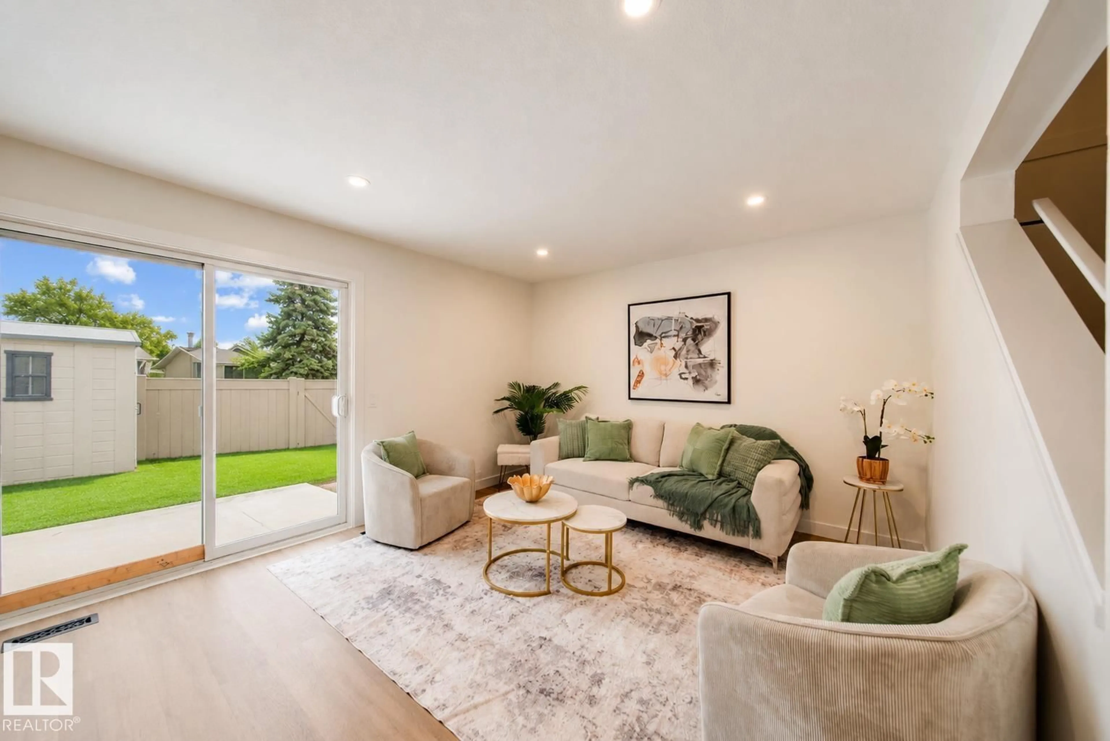Living room with furniture, unknown for 125 WOODBOROUGH WY, Edmonton Alberta T5Y1N2