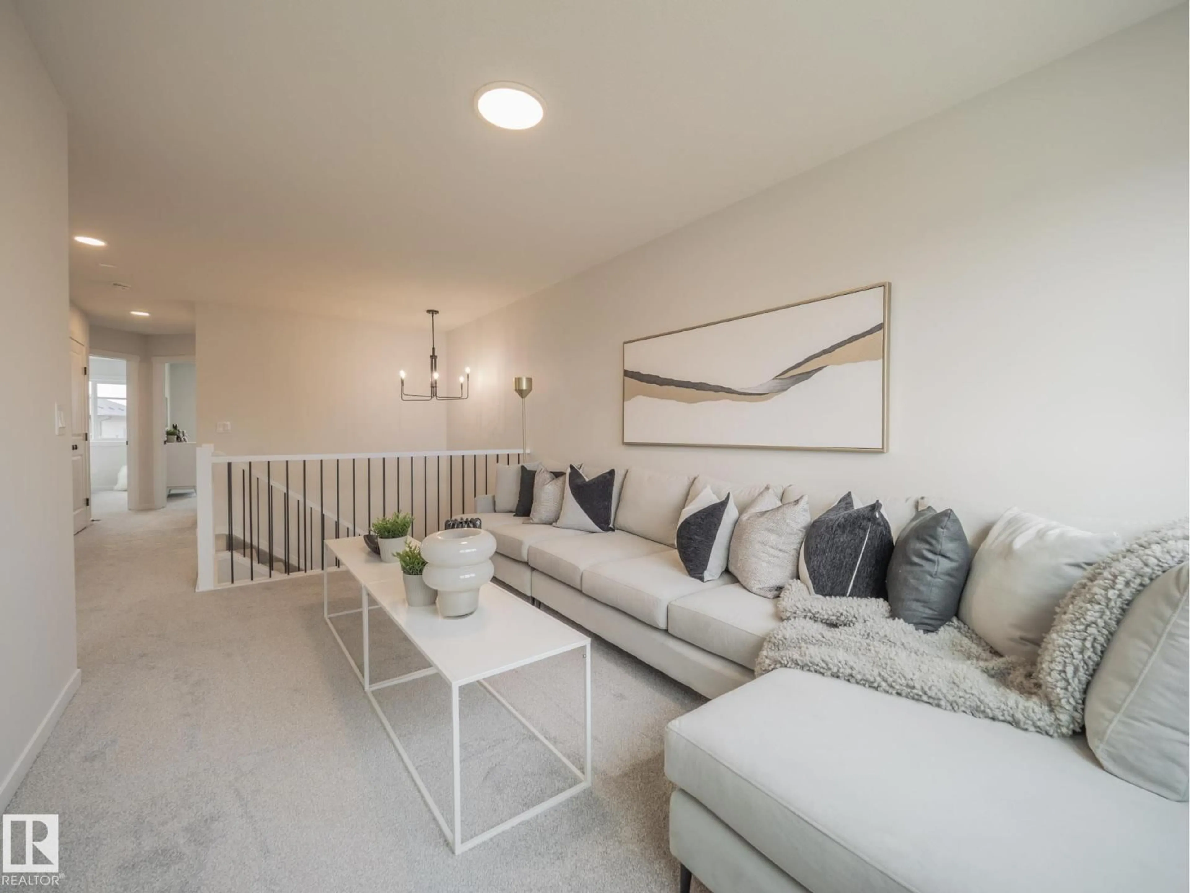 Living room with furniture, unknown for 340 172 AV, Edmonton Alberta T5Y4L1