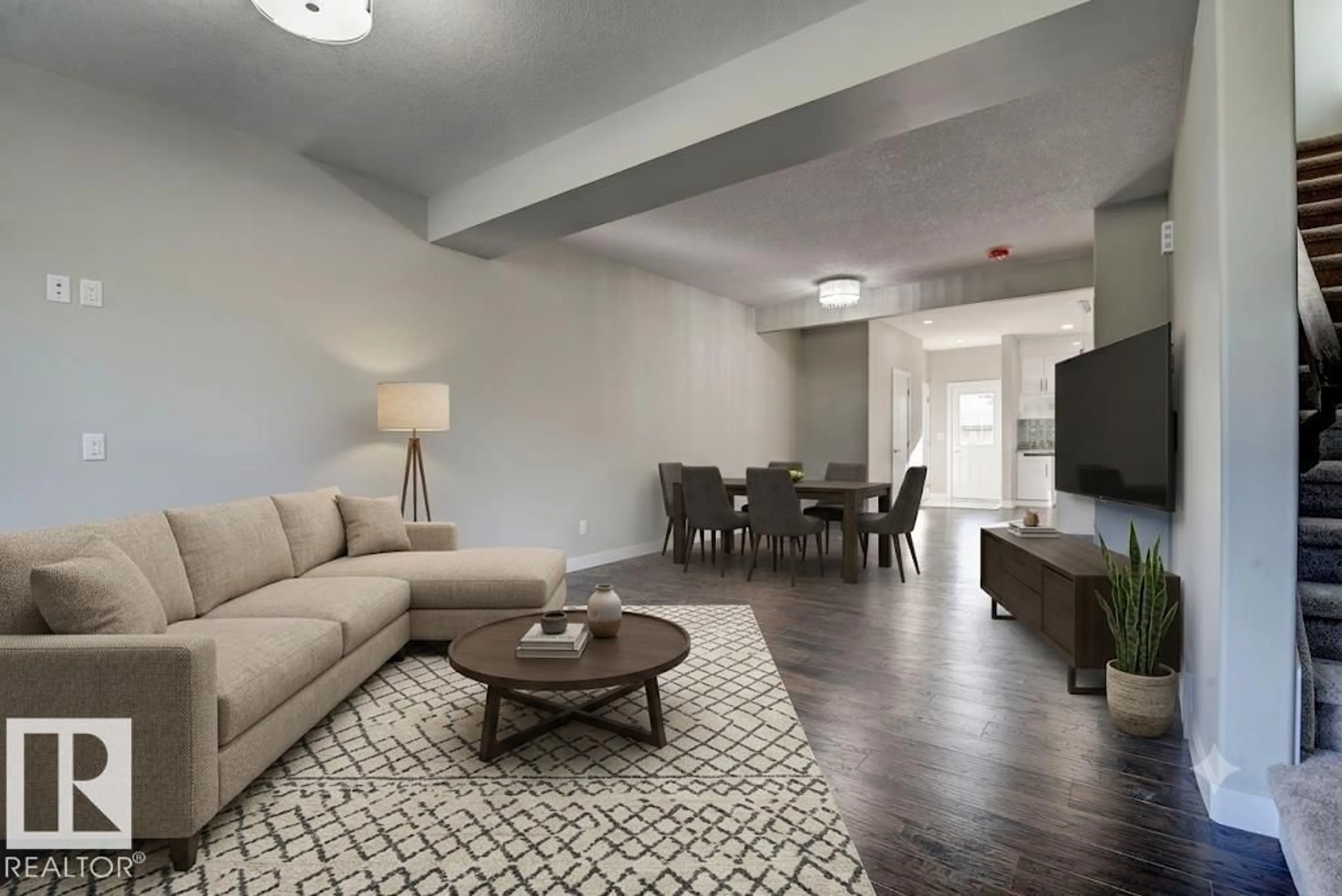 Living room with furniture, unknown for 10357 149 ST, Edmonton Alberta T5P1L4