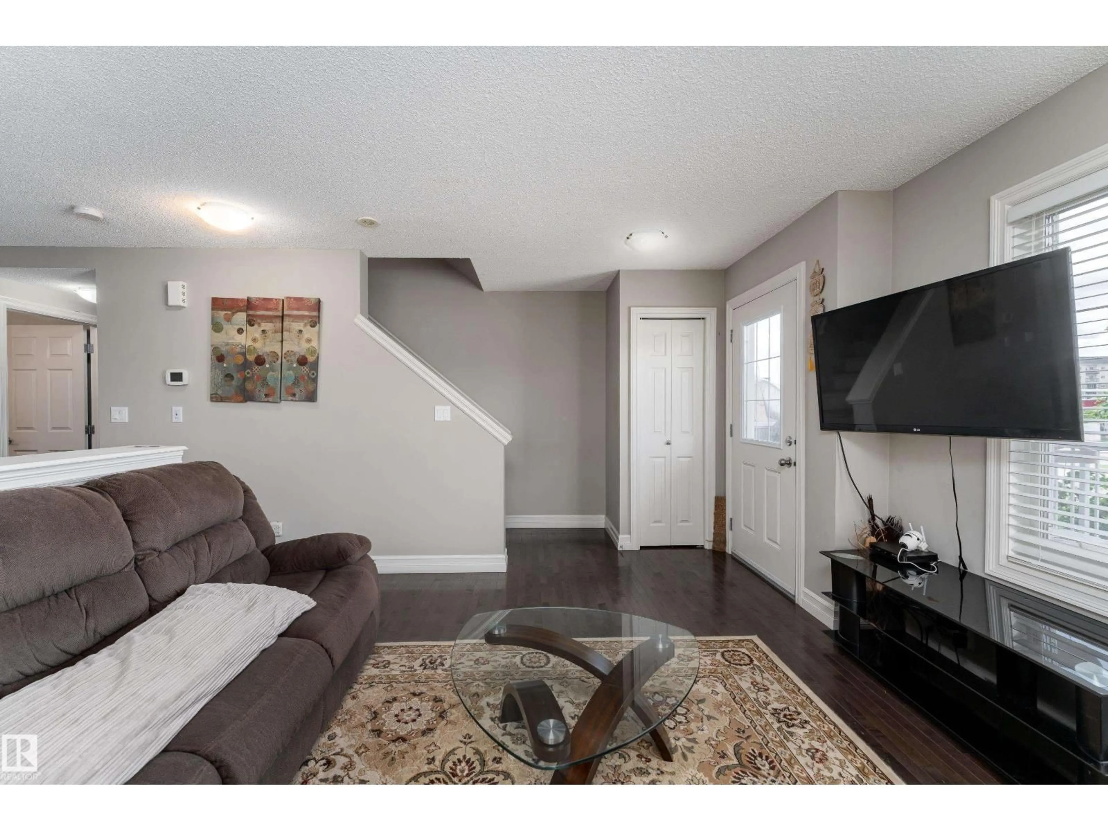Living room with furniture, unknown for #46 - 655 TAMARACK RD, Edmonton Alberta T6T0N4