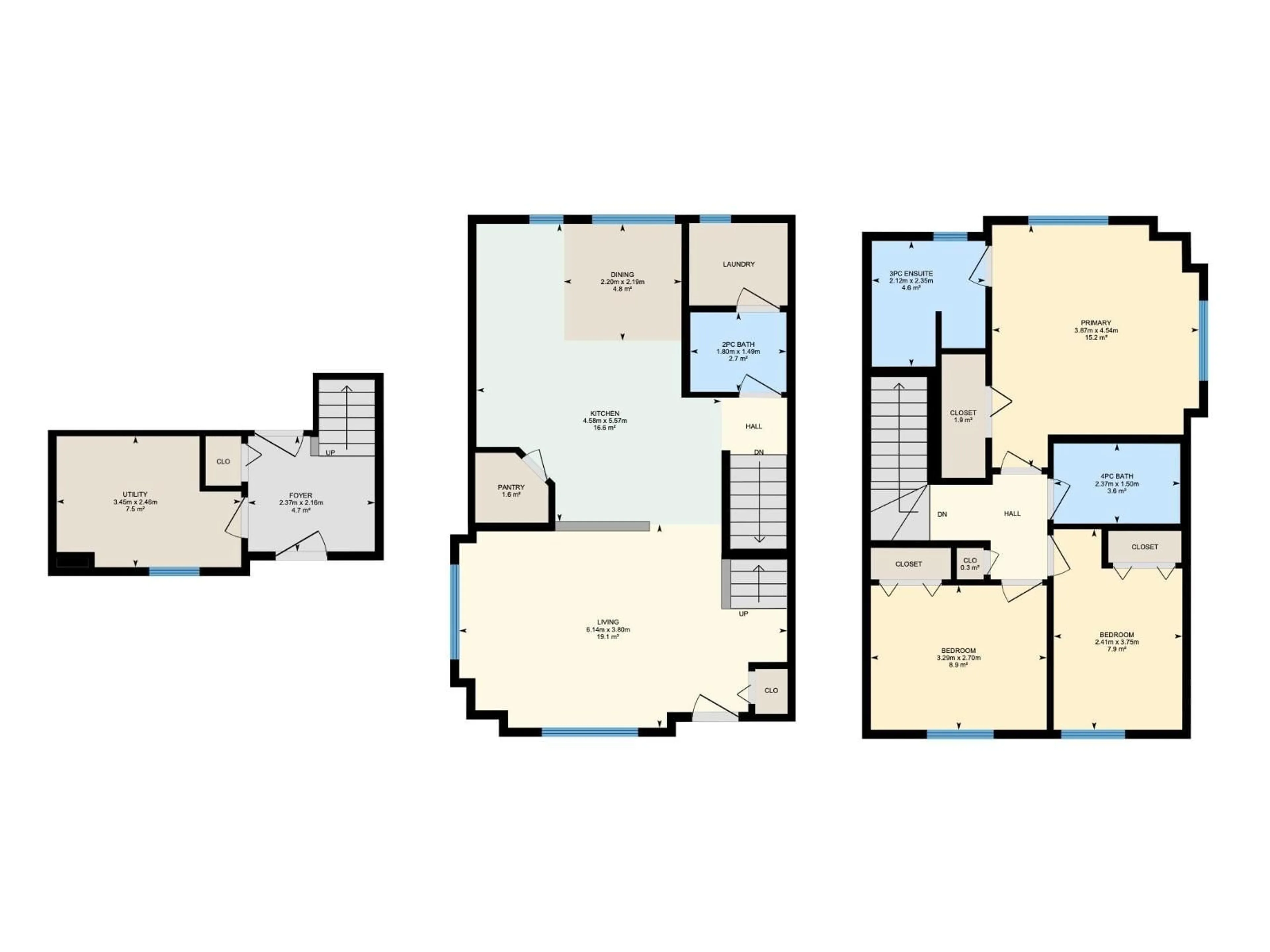 Floor plan for #46 - 655 TAMARACK RD, Edmonton Alberta T6T0N4