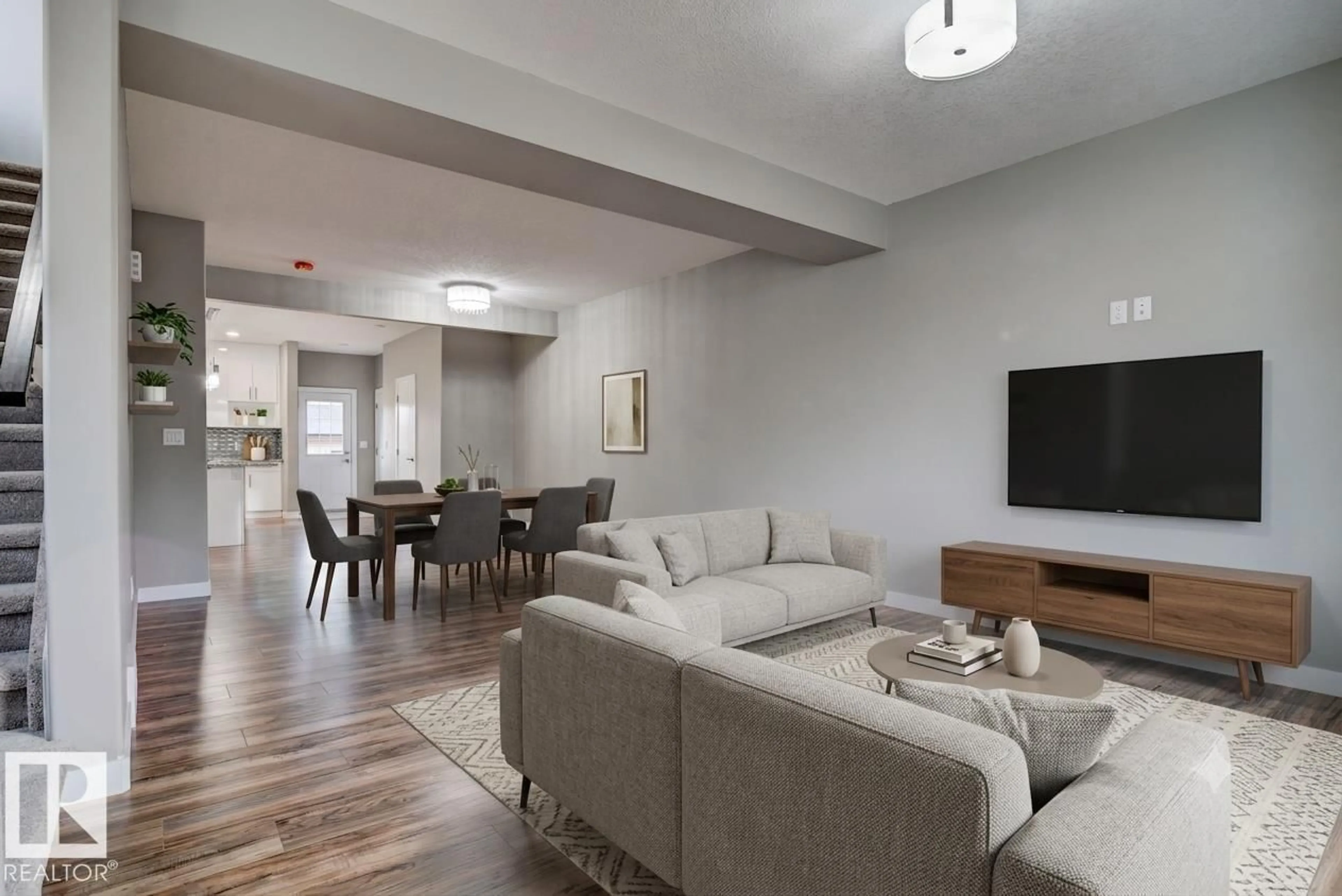 Living room with furniture, unknown for NW - 10359 149 ST, Edmonton Alberta T5P1L4