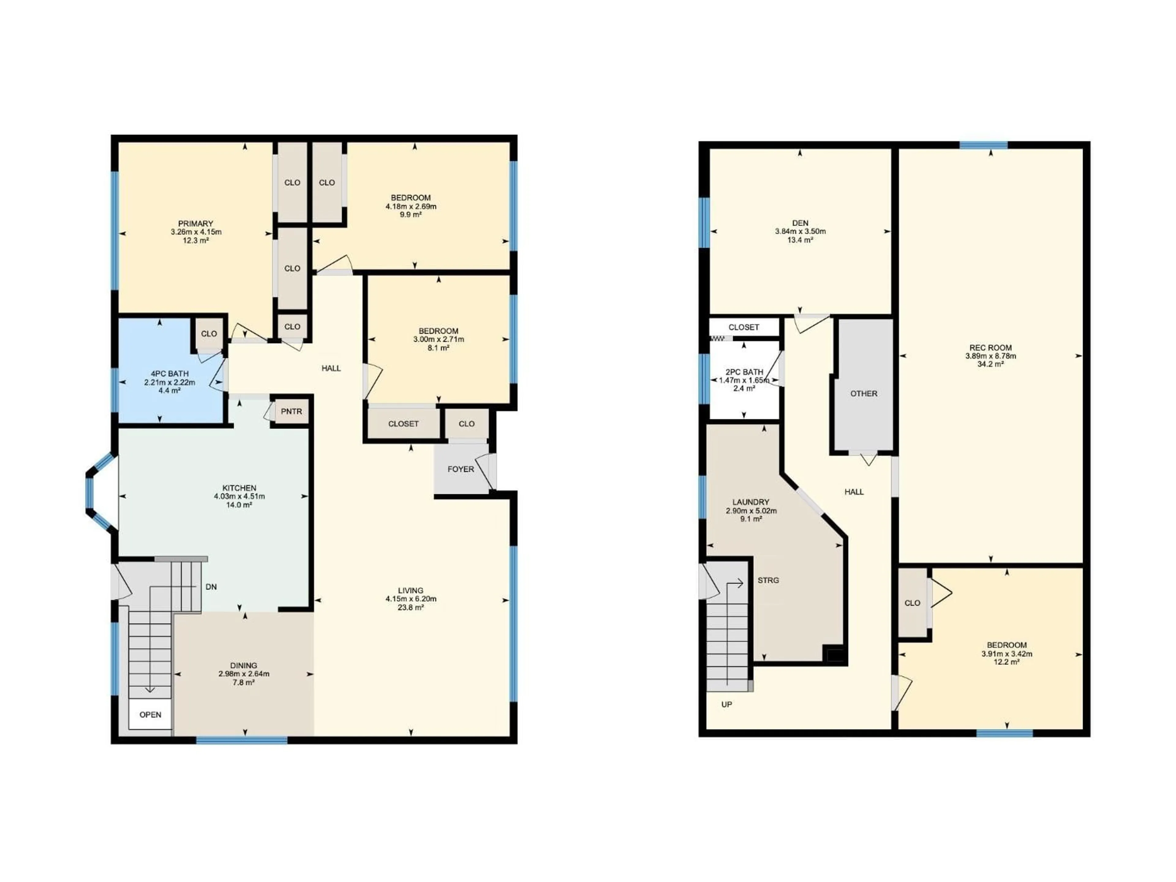 Floor plan for NW - 13616 137 ST, Edmonton Alberta T5L2B3