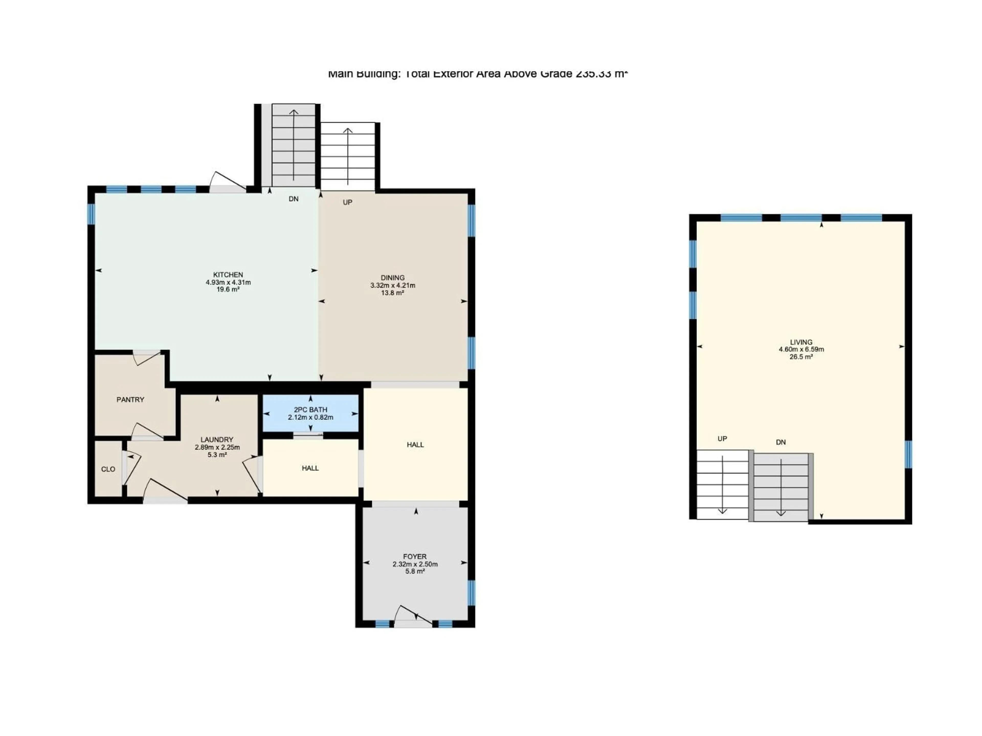 Floor plan for 7916 18 AV, Edmonton Alberta T6X0Z8