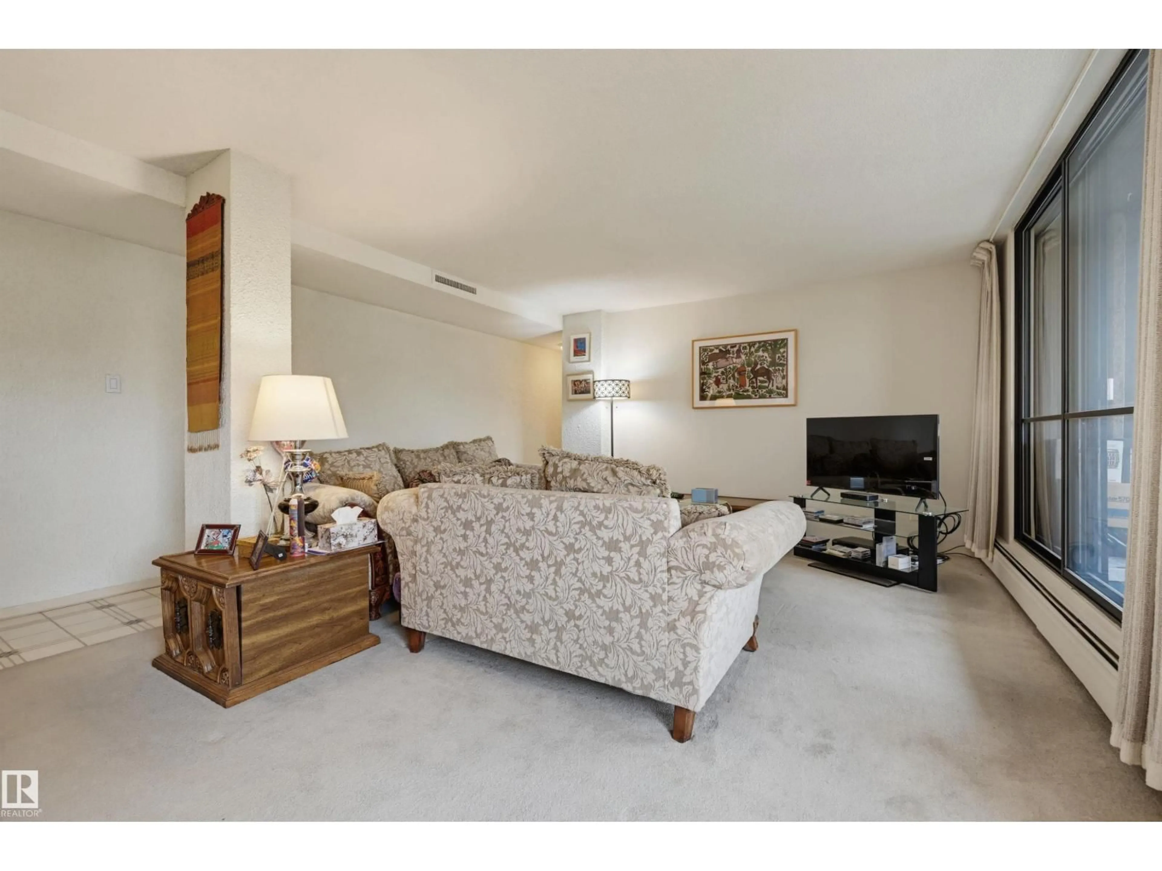 Living room with furniture, unknown for #903 - 10160 115 ST NW, Edmonton Alberta T5K1T6