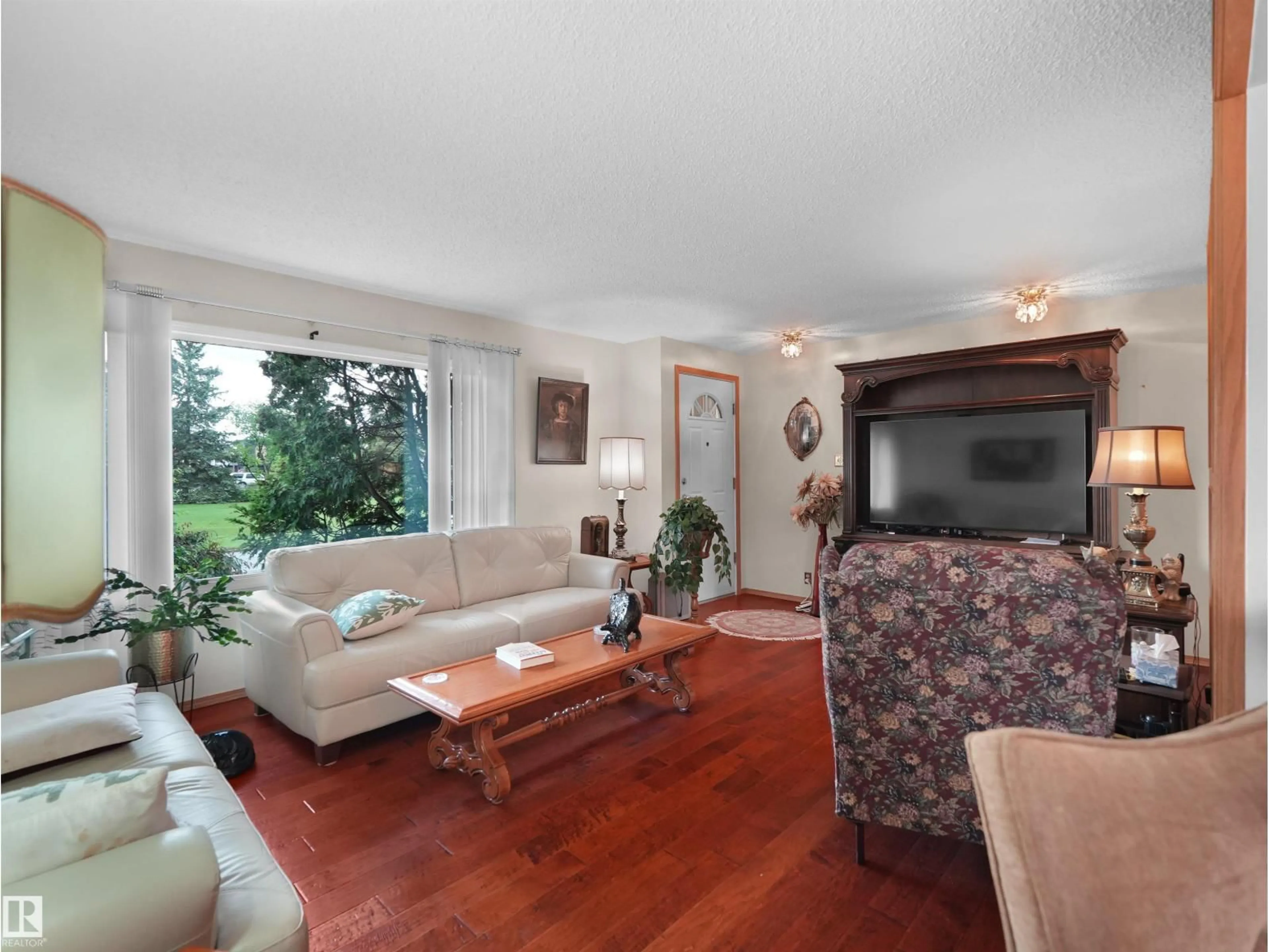 Living room with furniture, unknown for NW - 13615 136A AV, Edmonton Alberta T5L4B9
