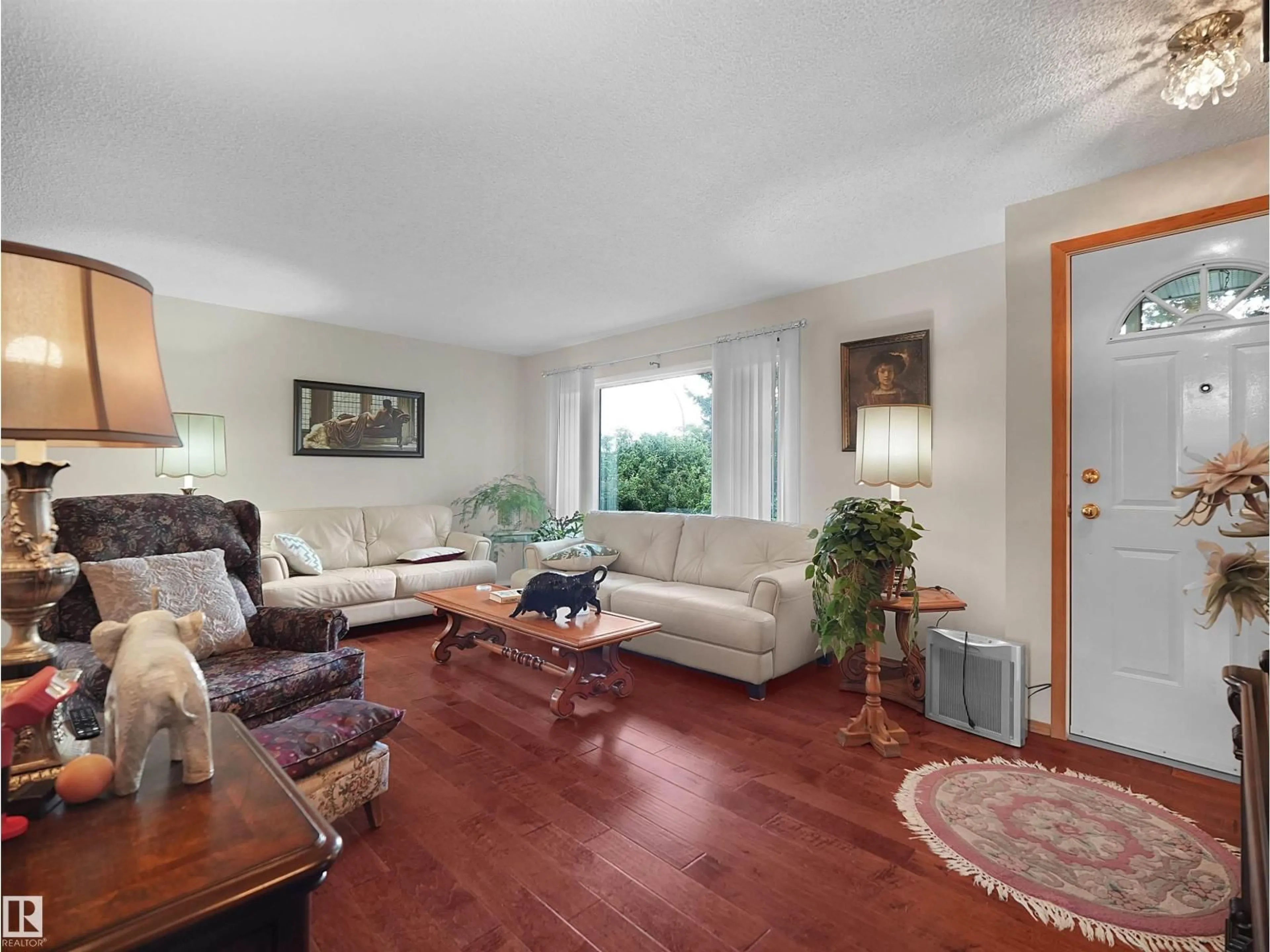 Living room with furniture, unknown for NW - 13615 136A AV, Edmonton Alberta T5L4B9