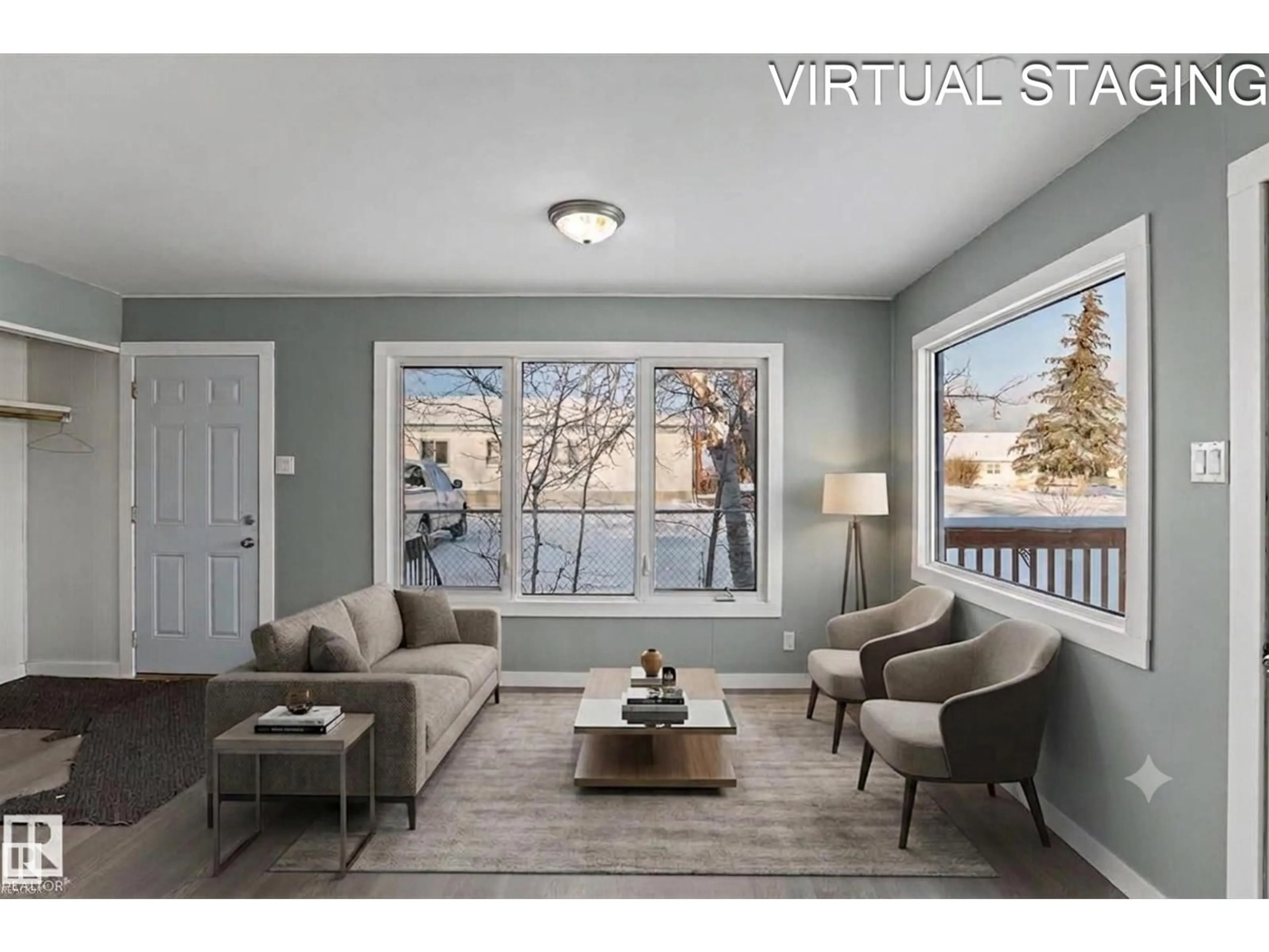 Living room with furniture, unknown for 315 10 ST, Cold Lake Alberta T9M1A5