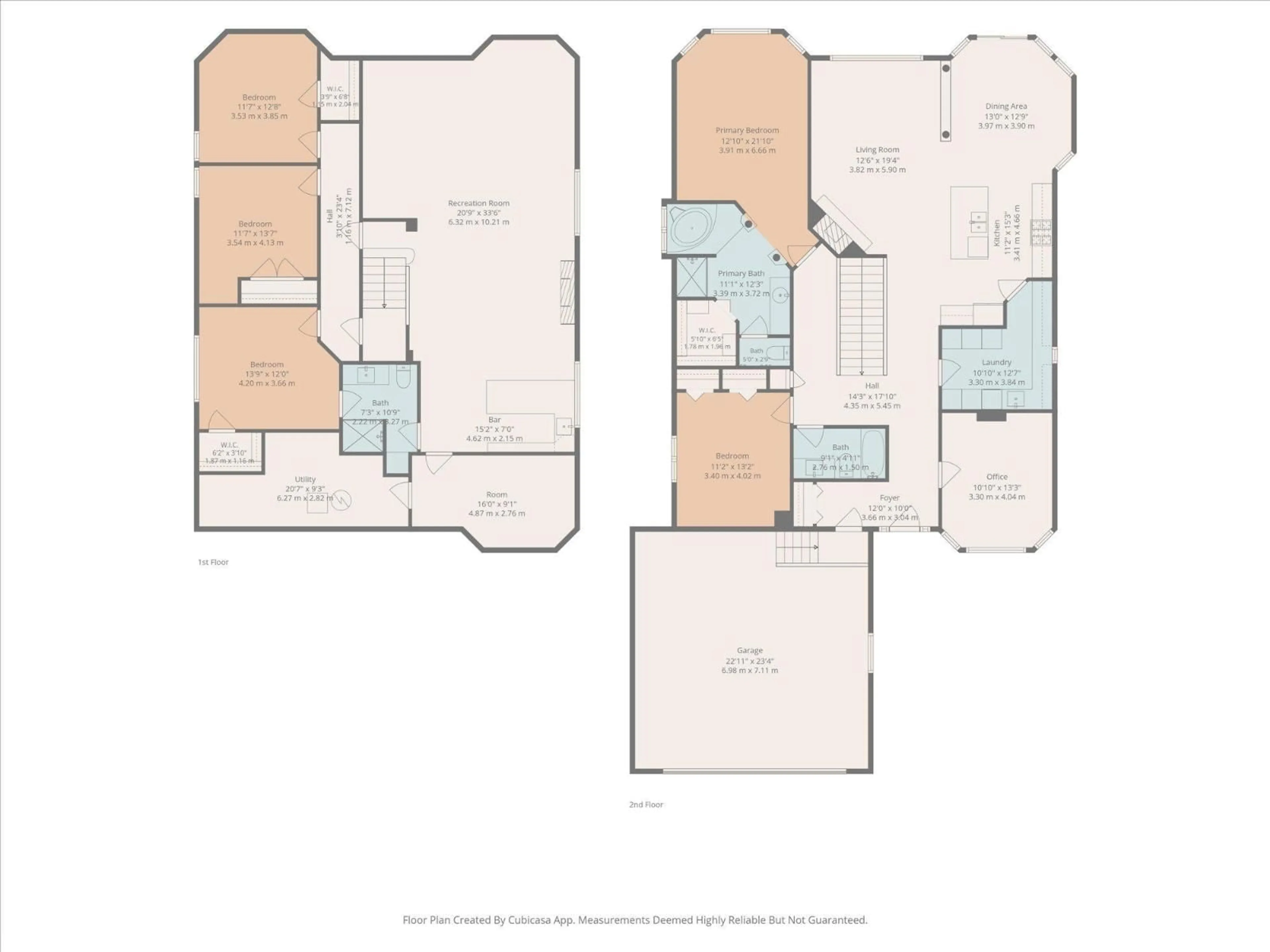 Floor plan for NW - 8704 165 AV, Edmonton Alberta T5Z3W9