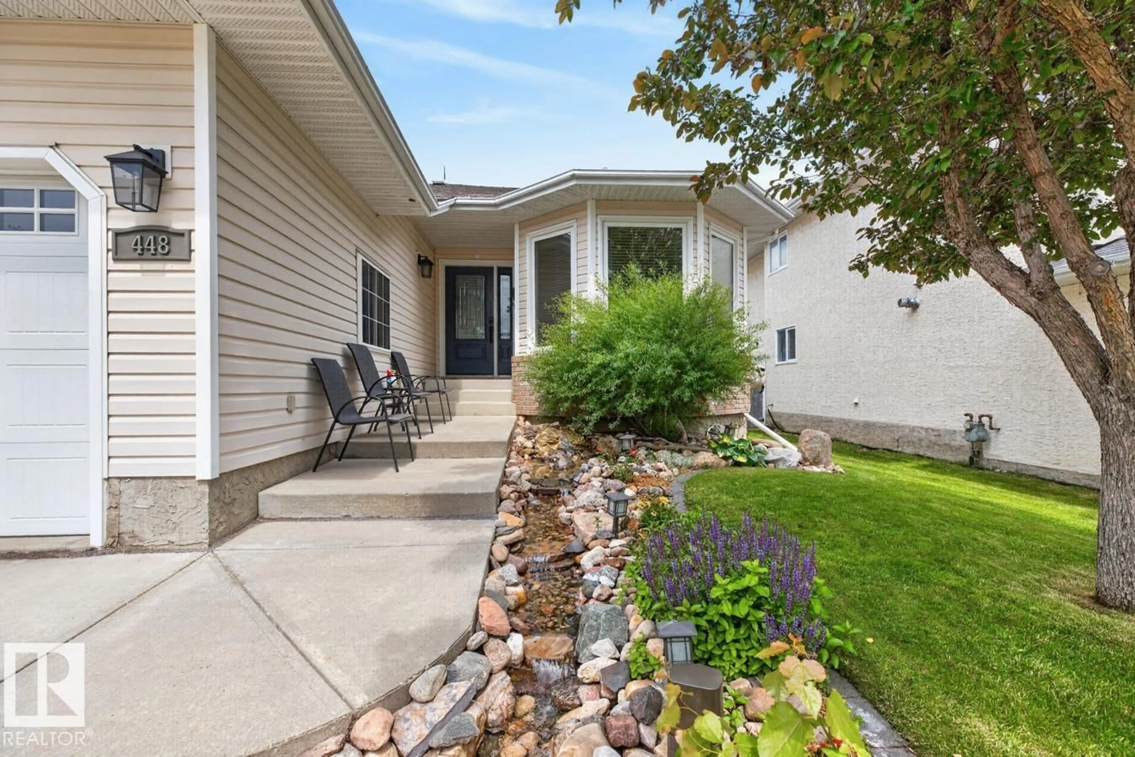 Patio, street for NW - 448 ORMSBY RD W, Edmonton Alberta T5T6B1