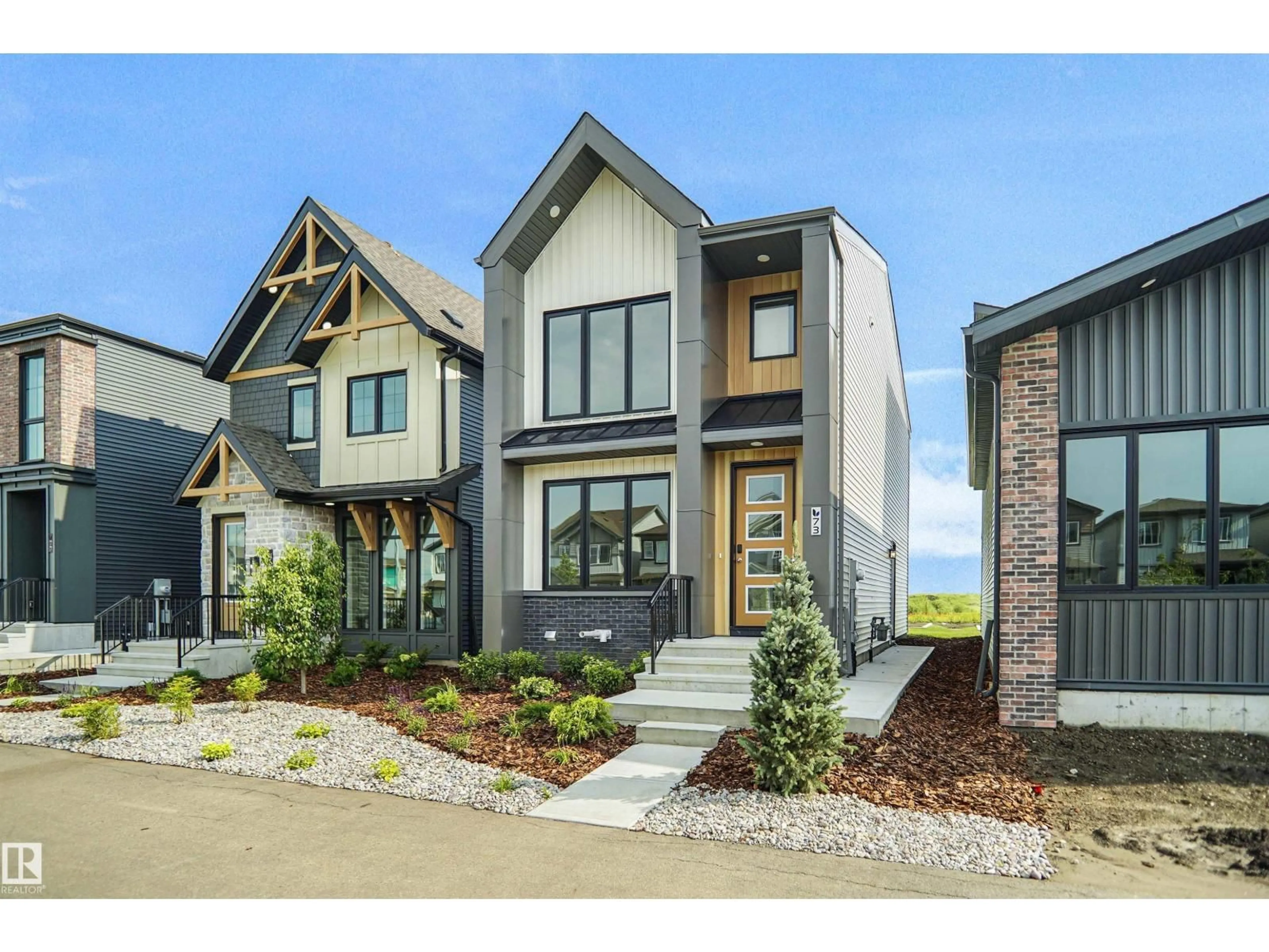 Home with brick exterior material, mountain view for 73 SIENNA BV, Fort Saskatchewan Alberta T8L0Z1