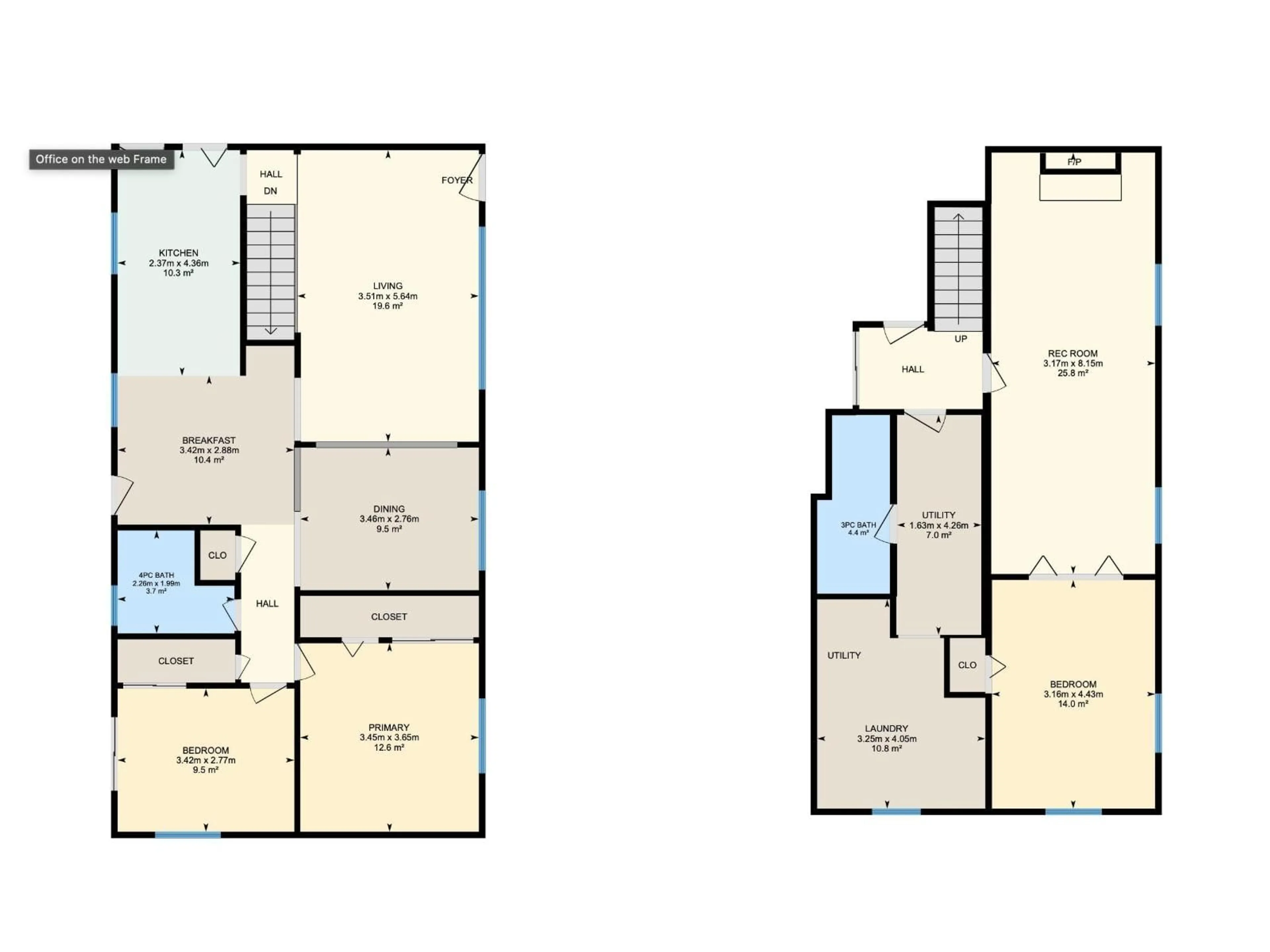 Floor plan for 947 ALDER AV, Sherwood Park Alberta T8A1V7
