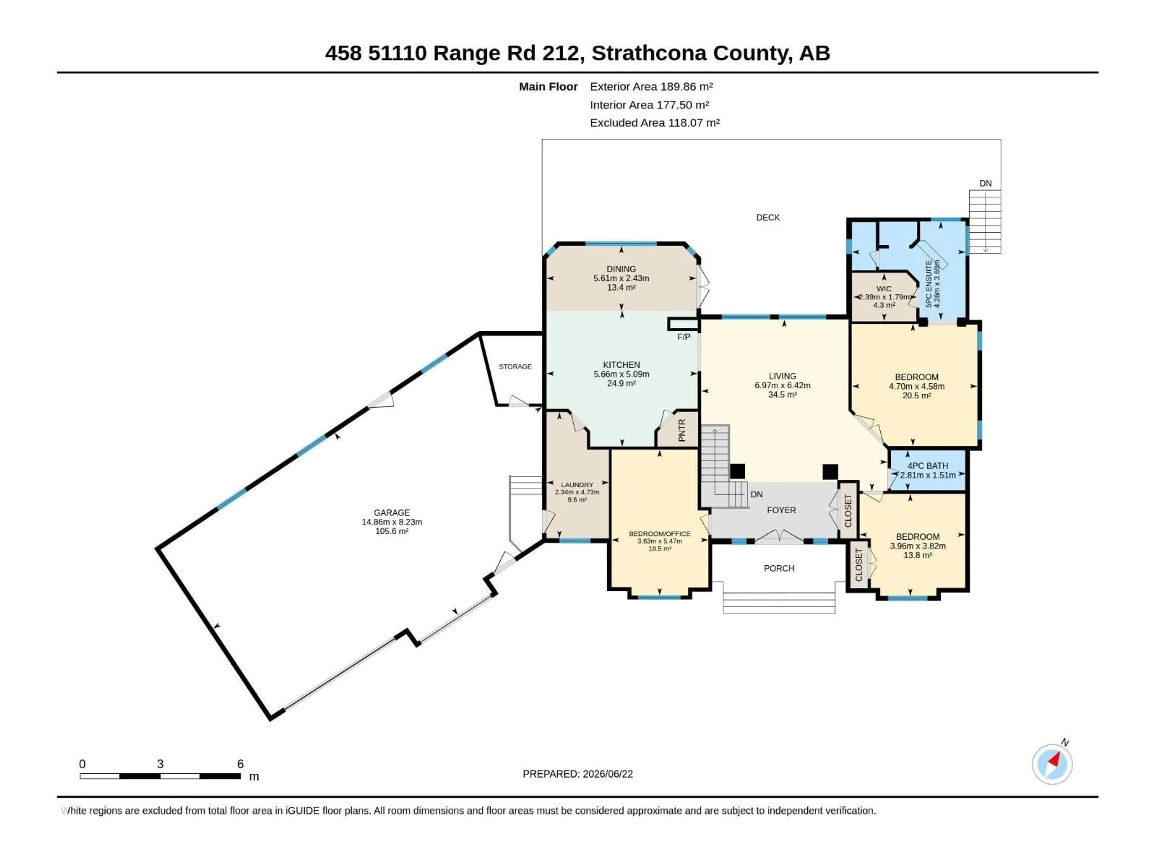 Floor plan for 51110 - 458 RGE ROAD 212, Rural Strathcona County Alberta T8G1E7