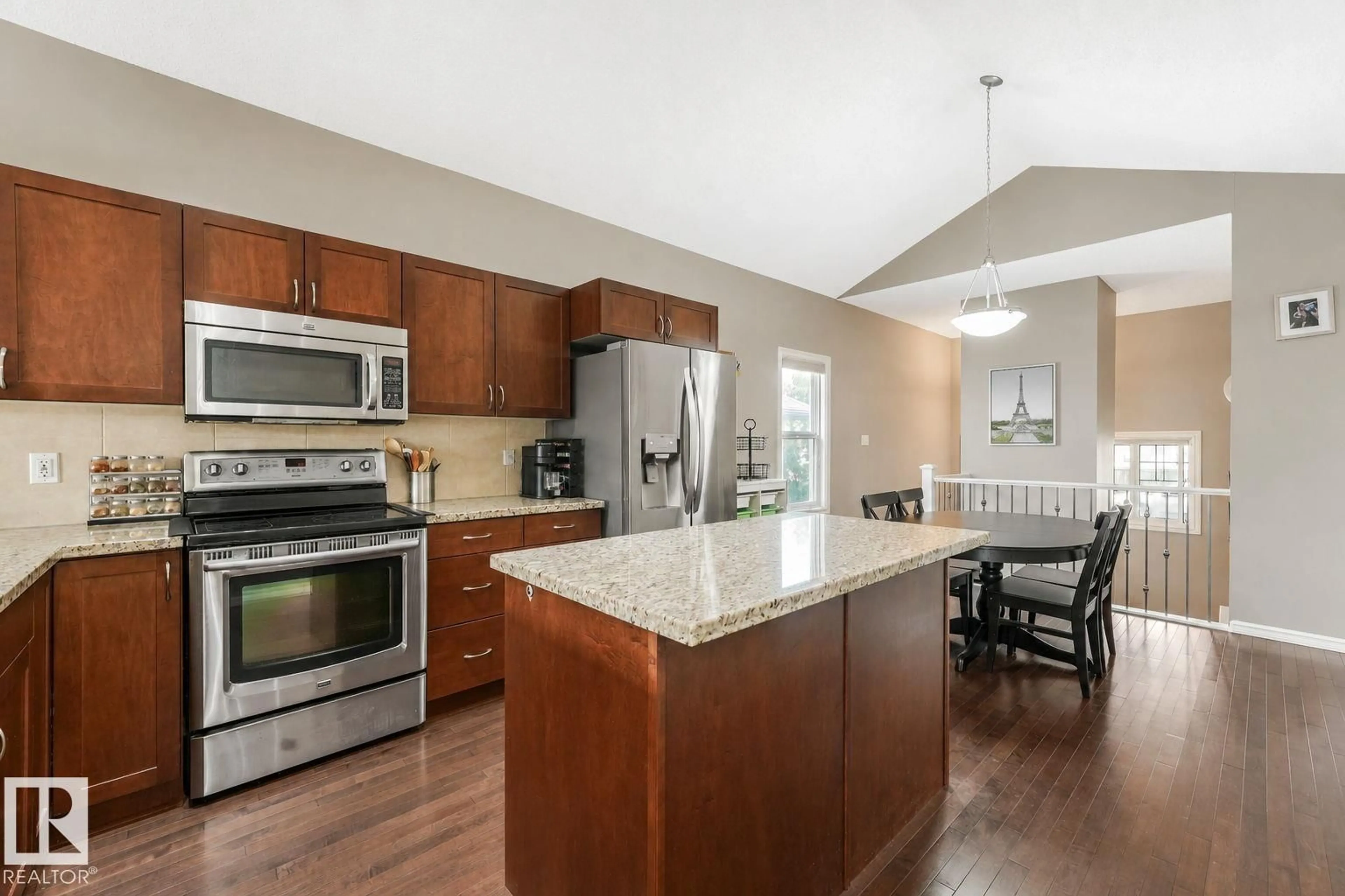 Open concept kitchen, unknown for 21219 96 AV, Edmonton Alberta T5T4H1