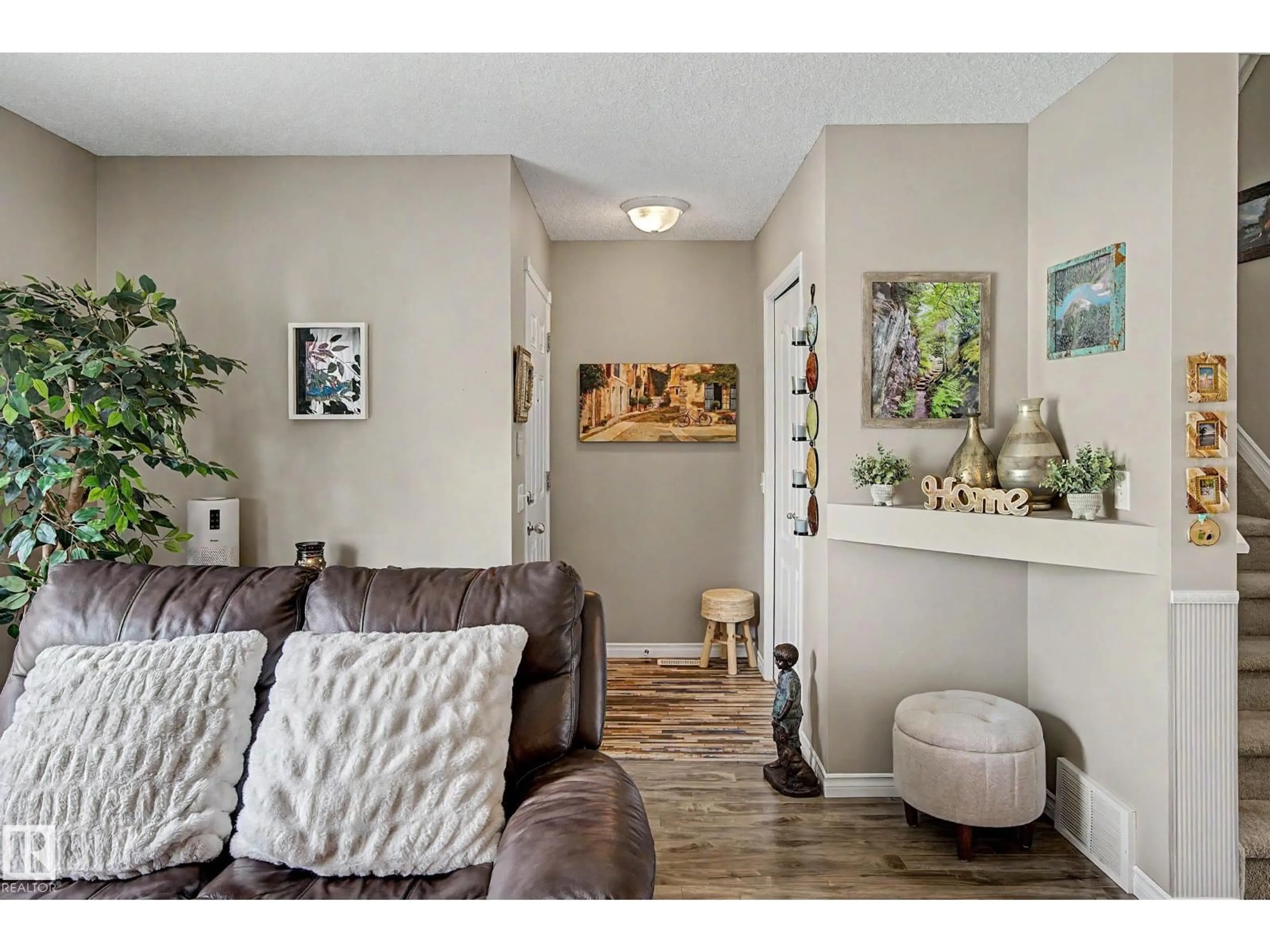 Living room with furniture, unknown for NW - 16114 43 ST, Edmonton Alberta T5Y0G5